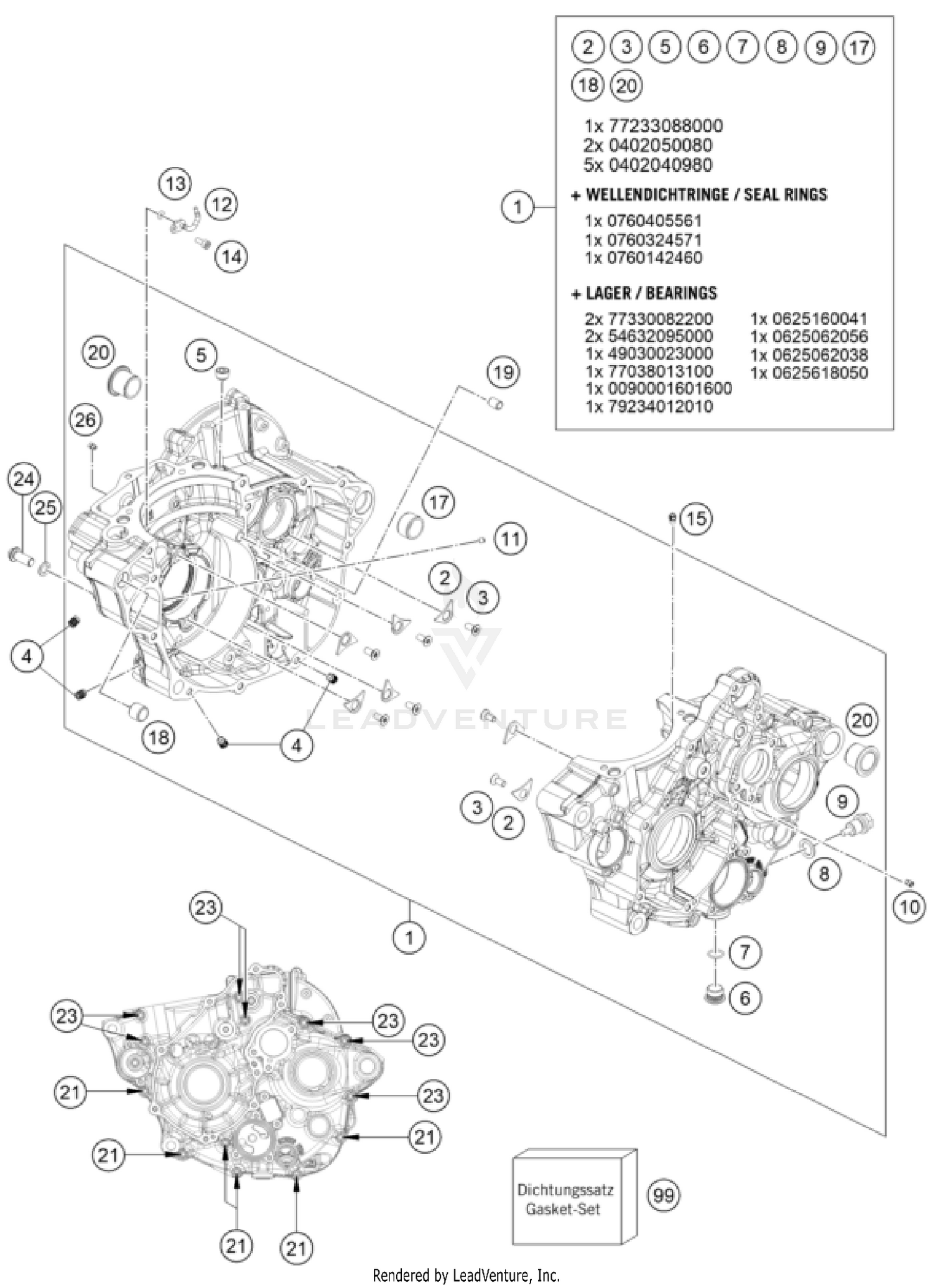 ENGINE CASE