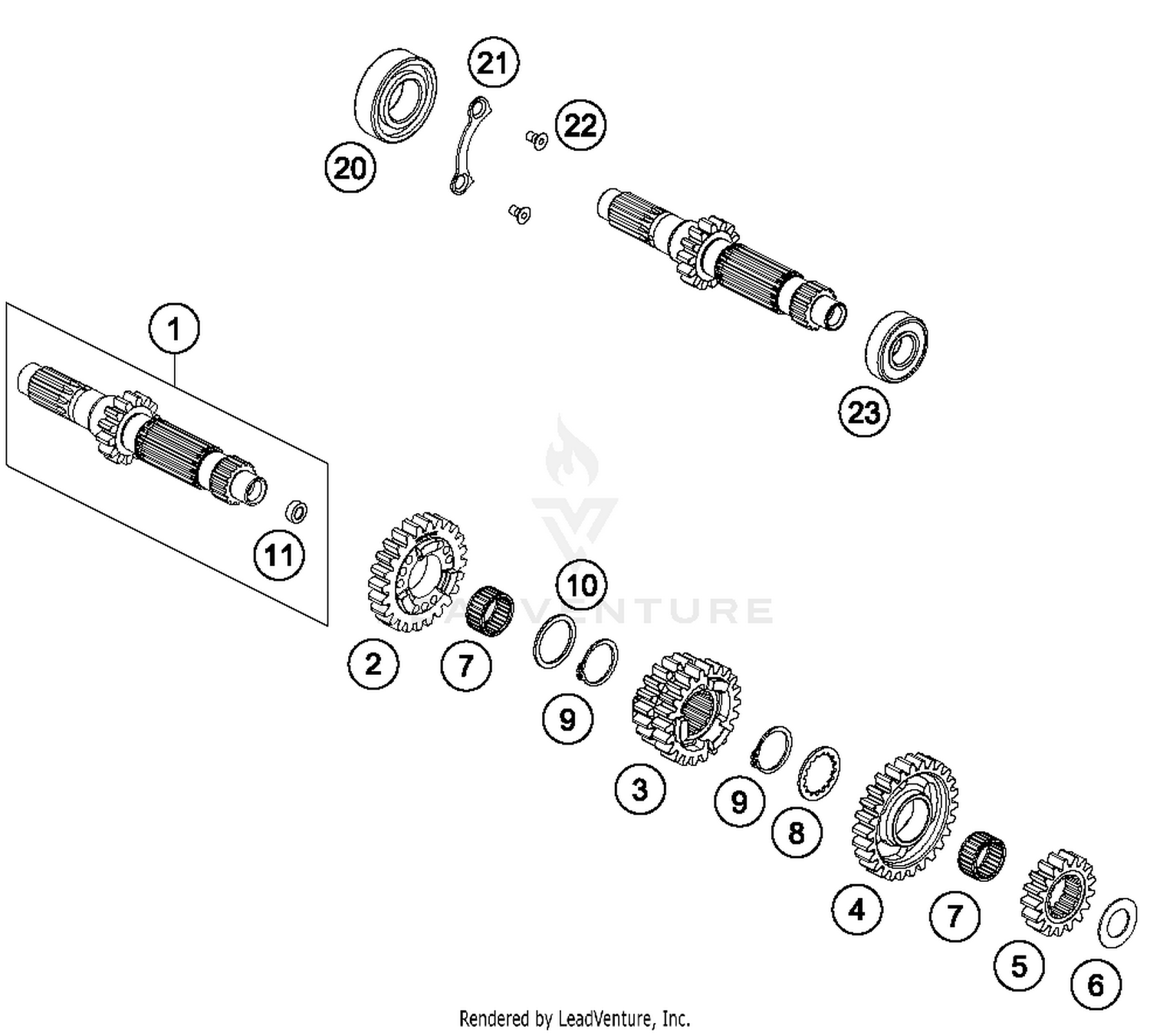 Transmission I - Main Shaft