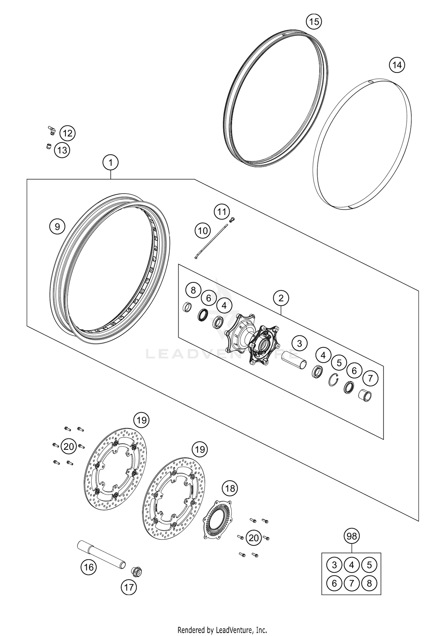 FRONT WHEEL