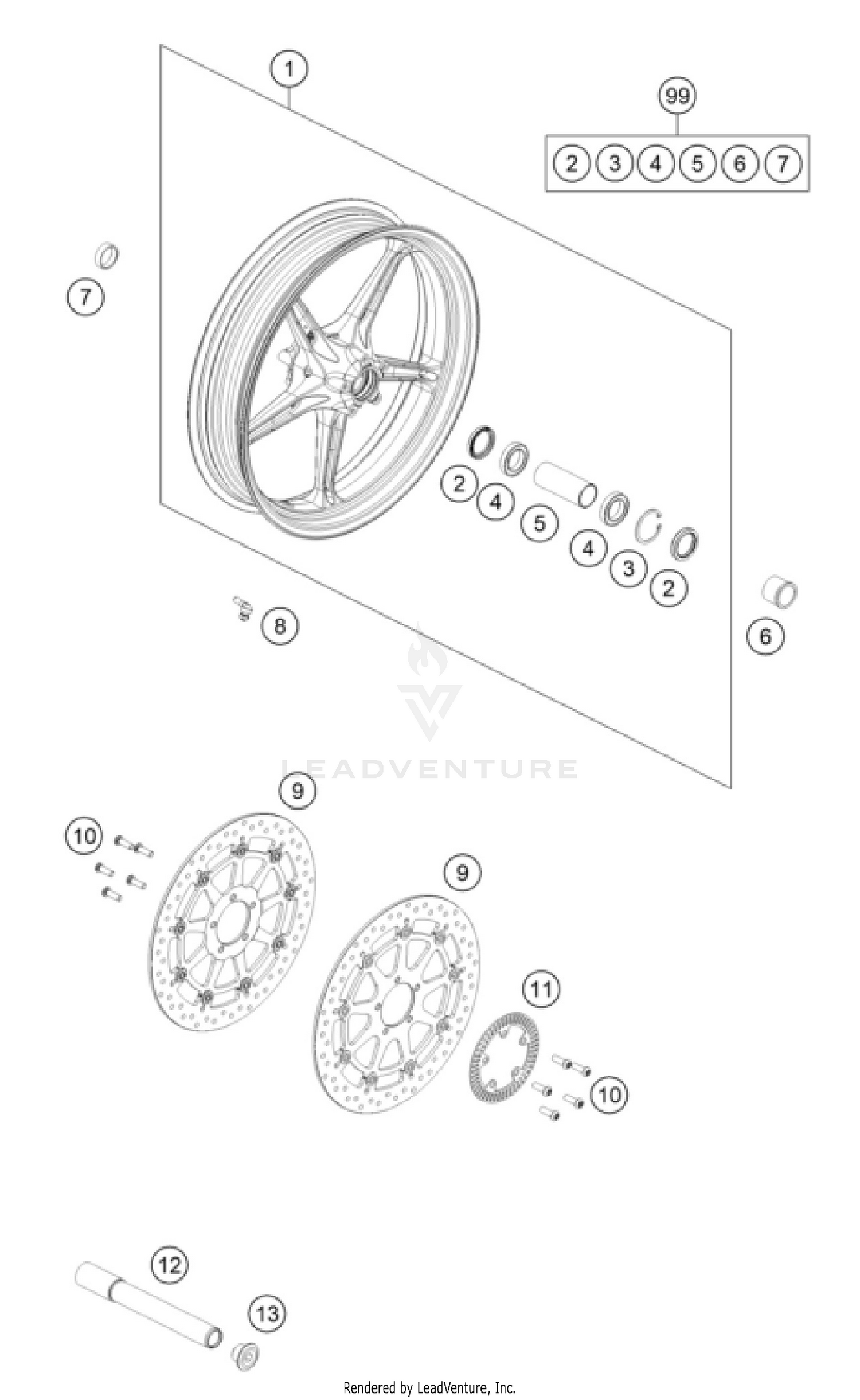 FRONT WHEEL