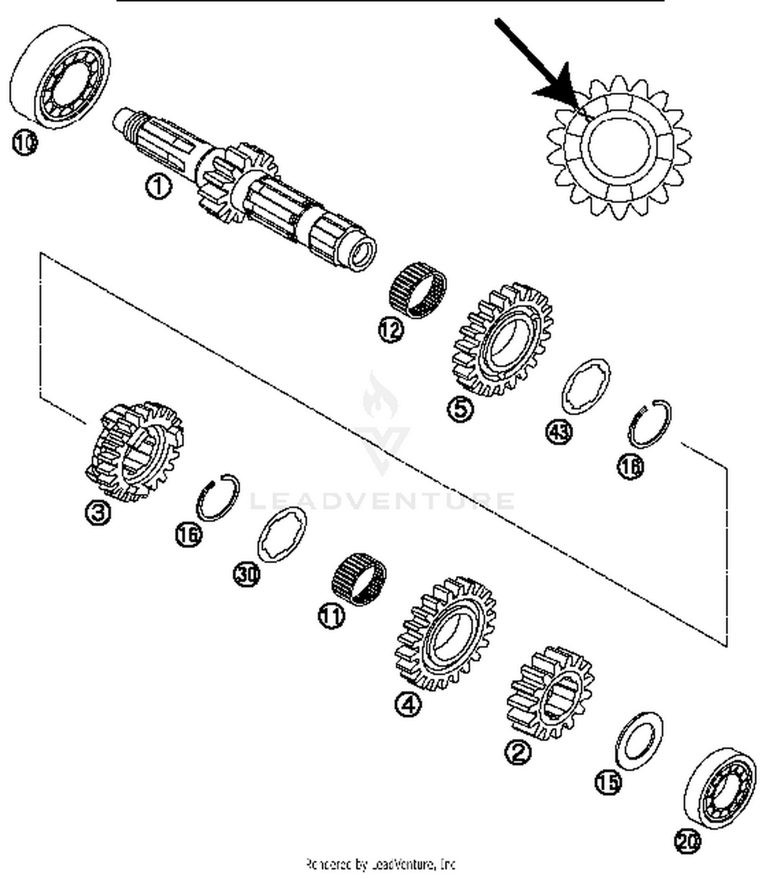 Transmission I - Main Shaft