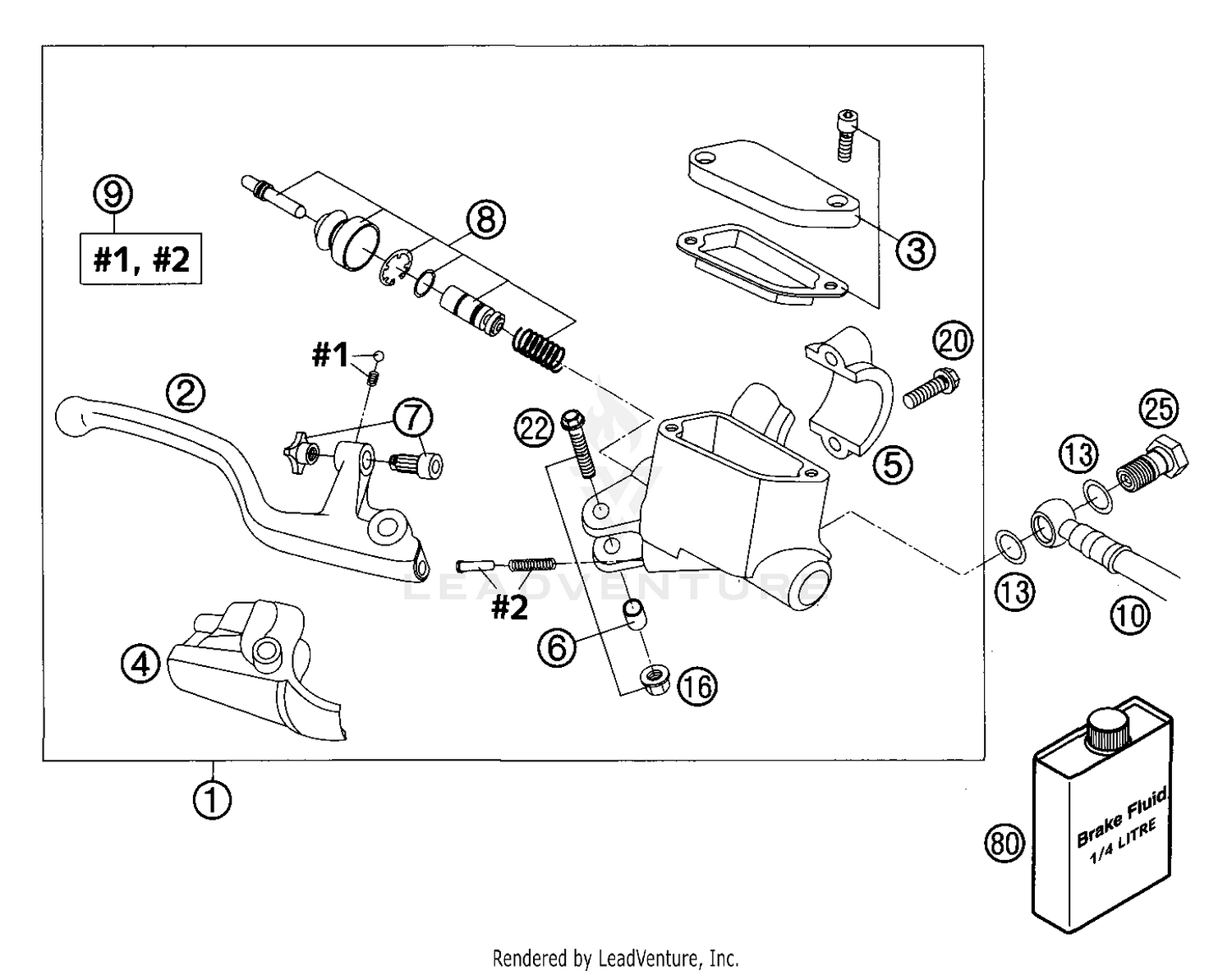 Hand Brake Cylinder Formula