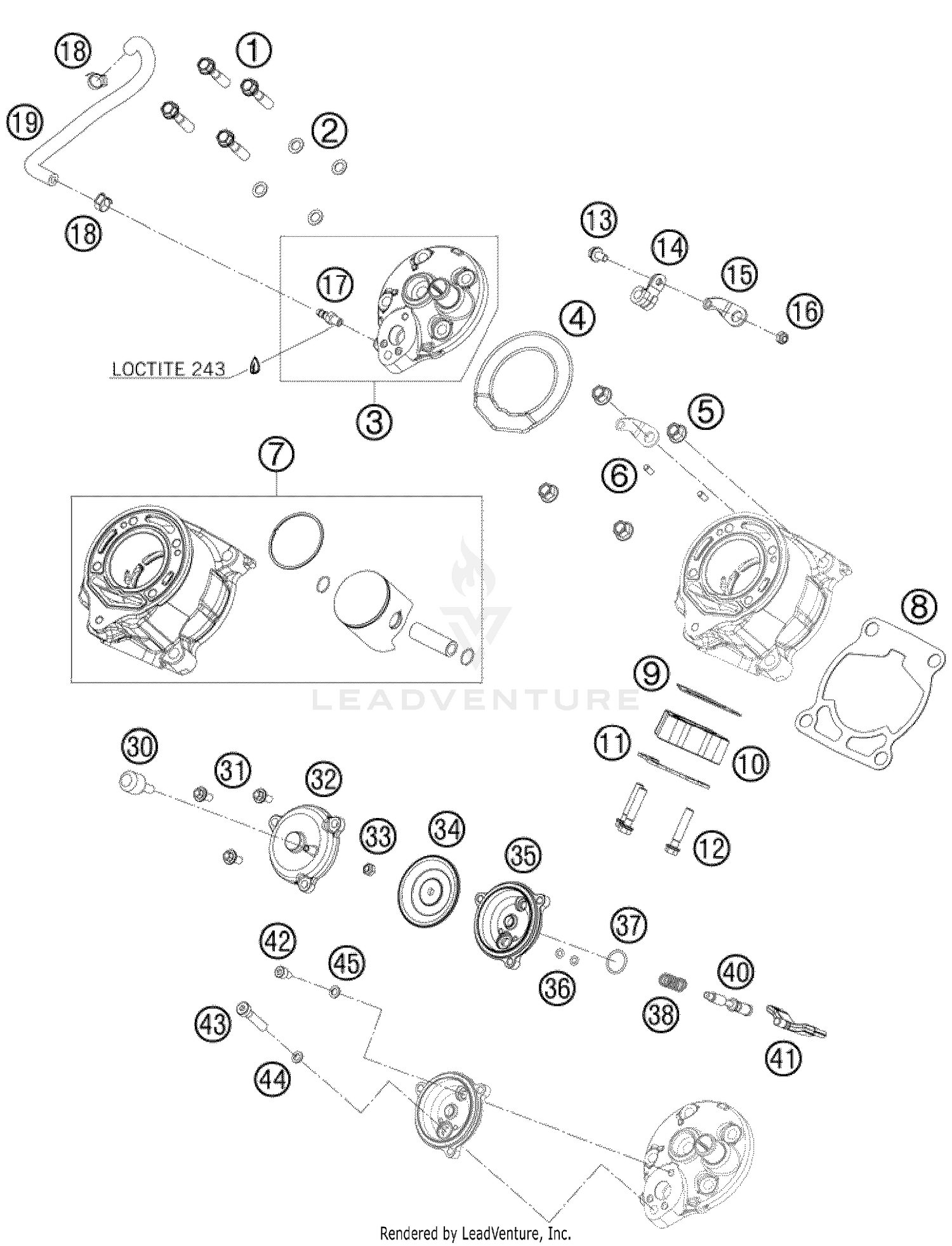 Cylinder, Cylinder Head