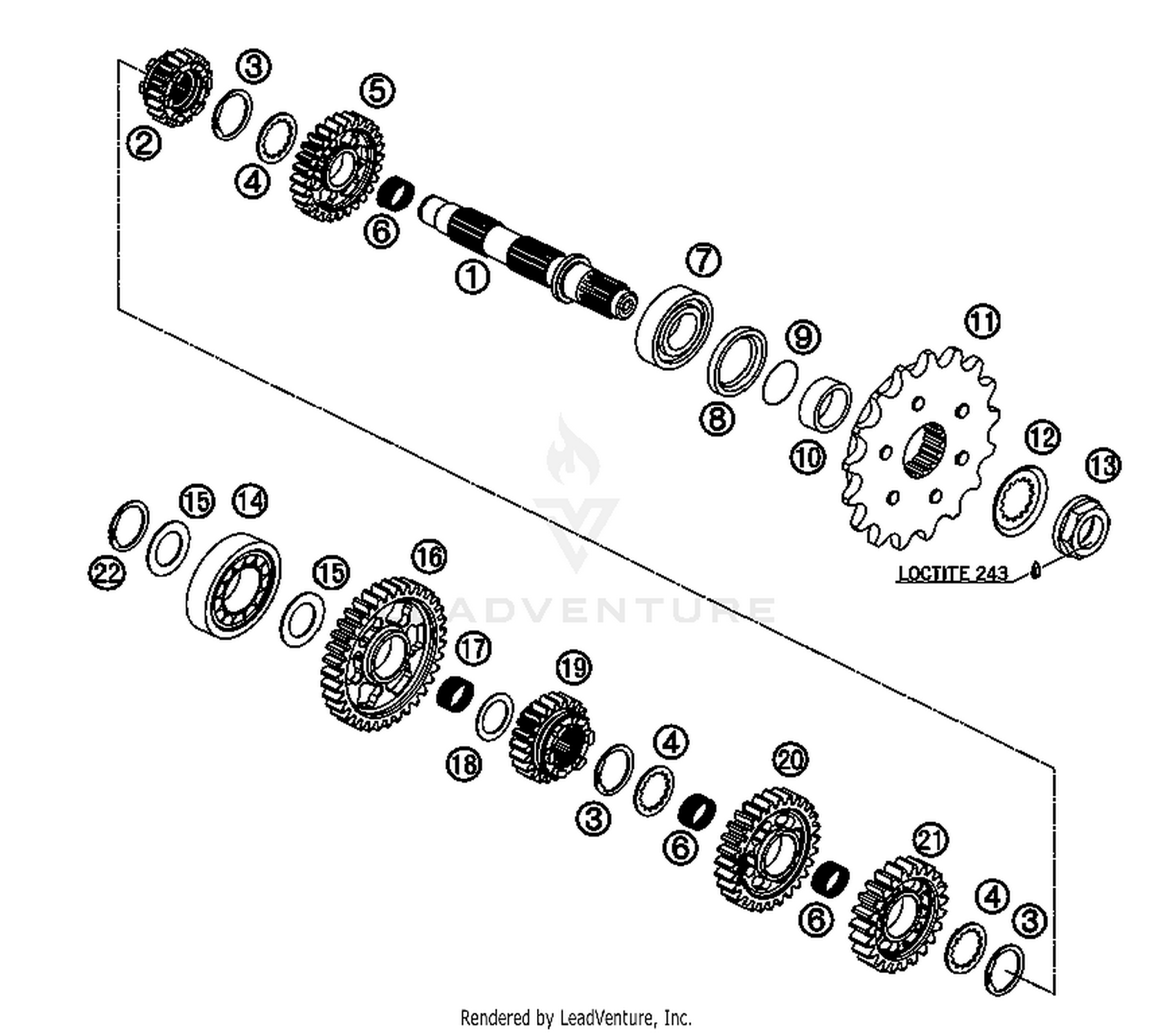 Transmission II - Countershaft