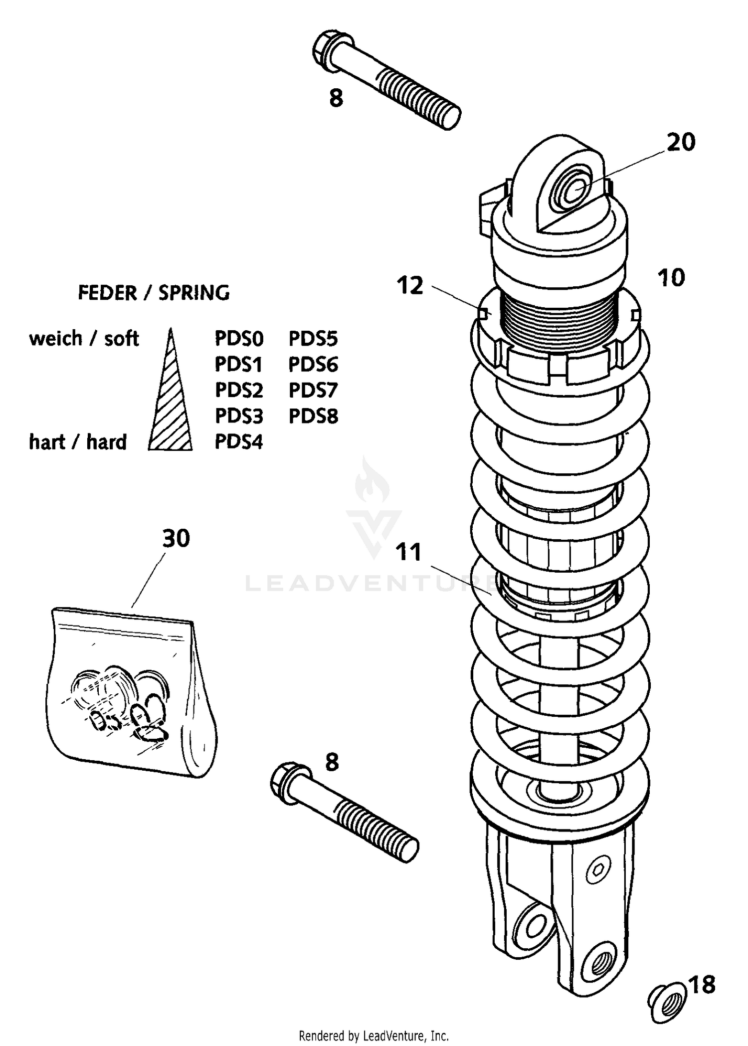 Shock Absorber WP PDS