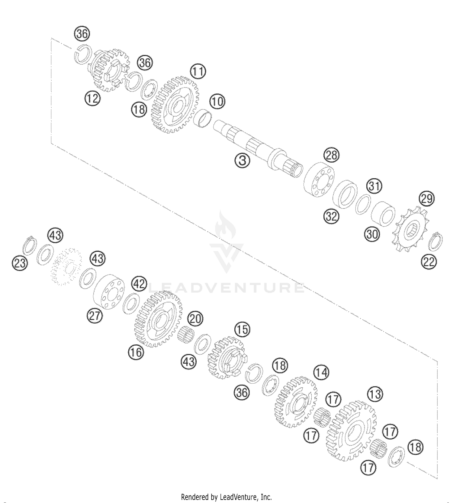 Transmission II - Countershaft