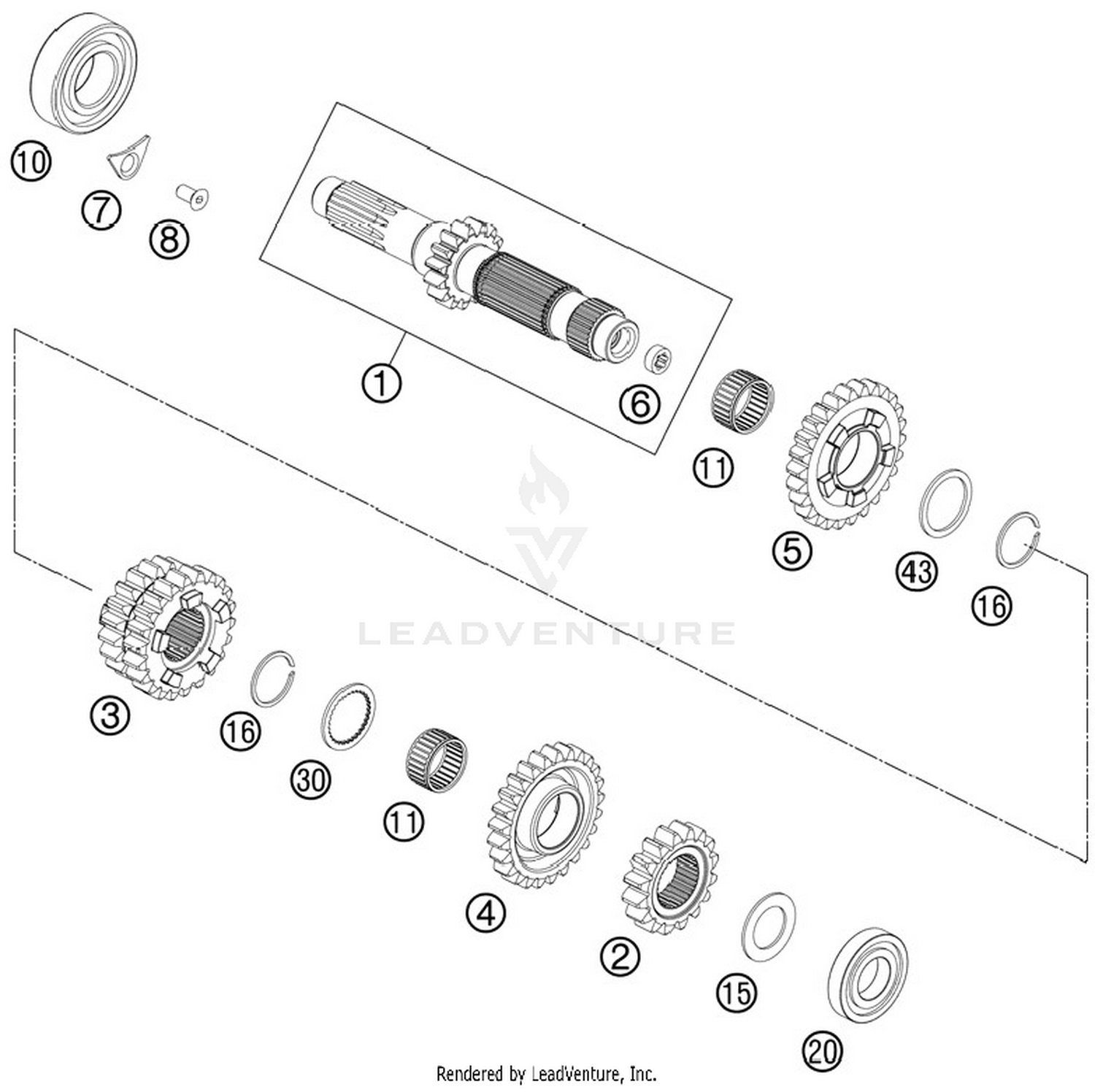 Transmission I - Main Shaft