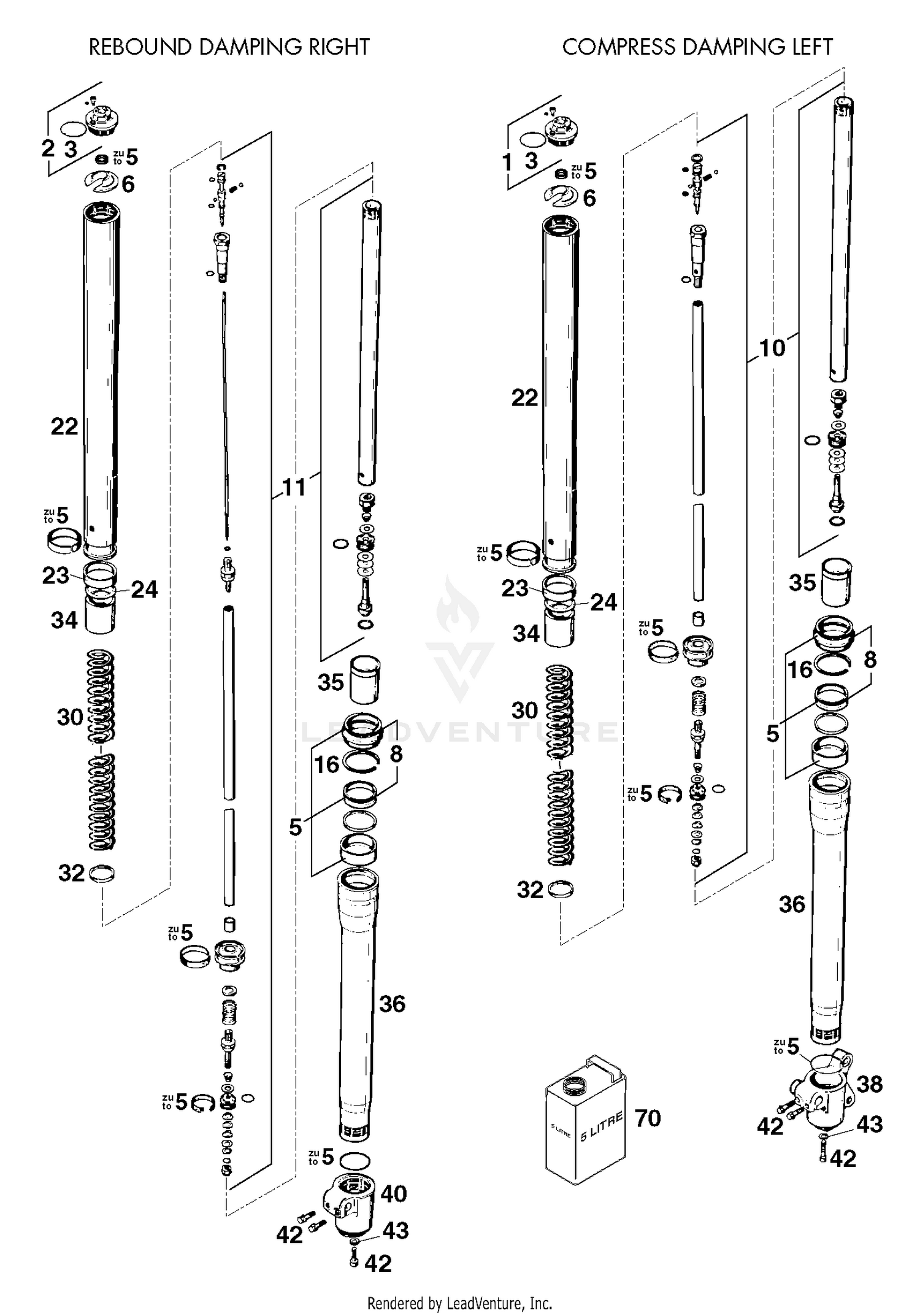 Fork Legs WP Extreme