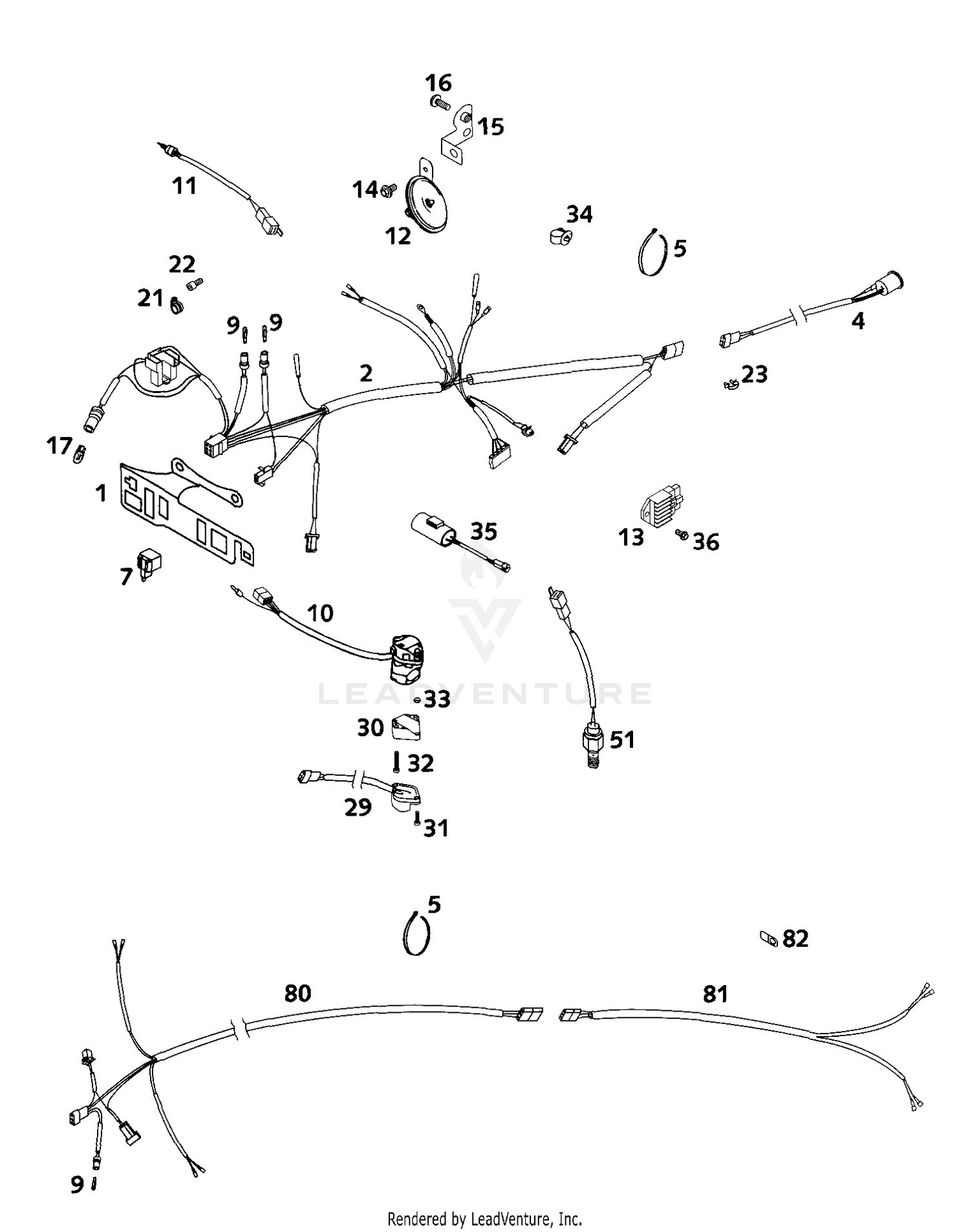 Wiring Harness EXC