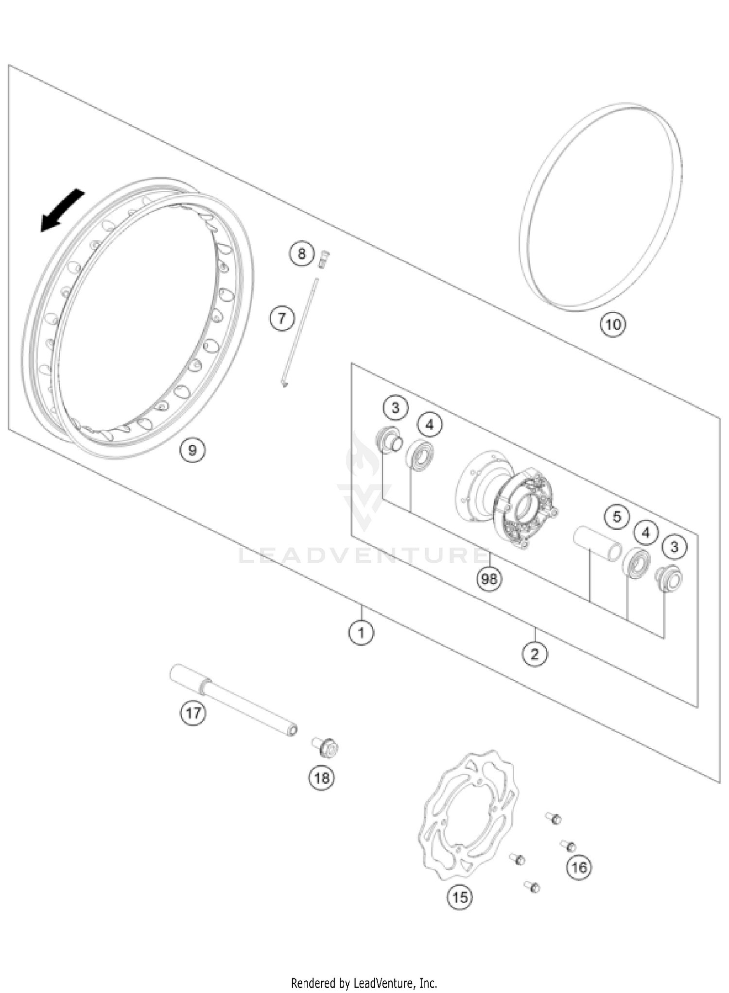 FRONT WHEEL