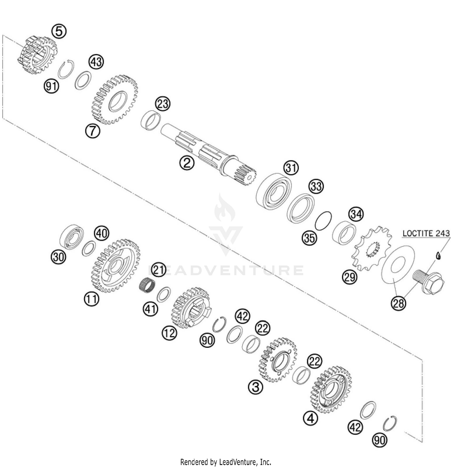 Transmission Ii - Countershaft
