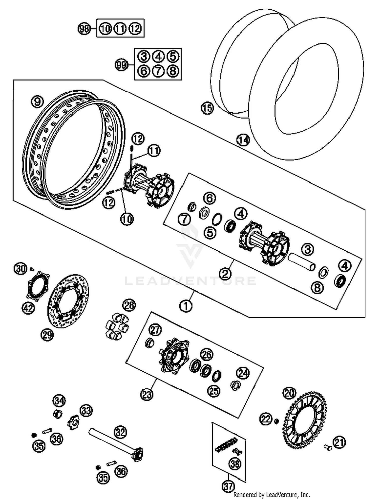 Rear Wheel