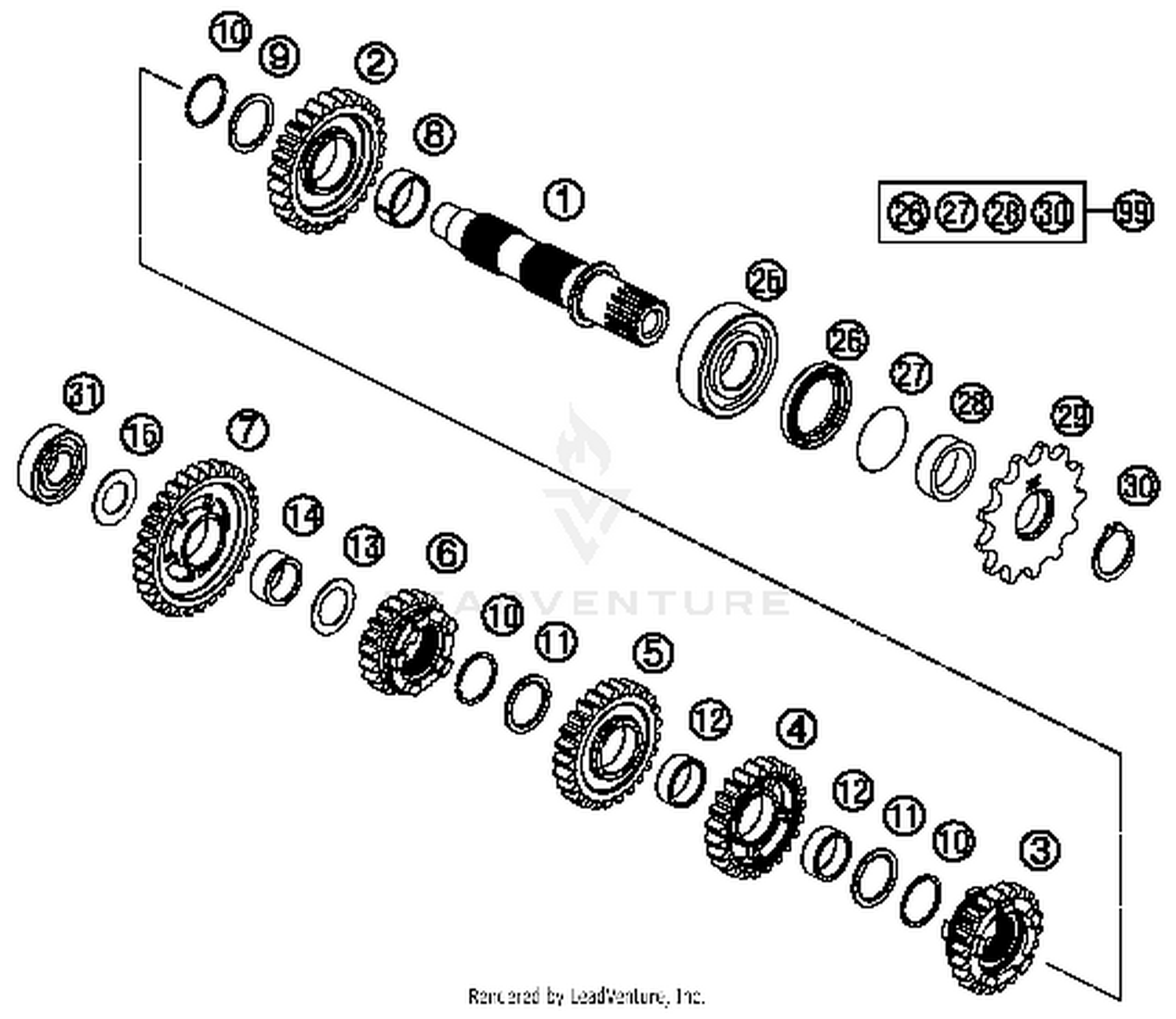 Transmission II - Countershaft