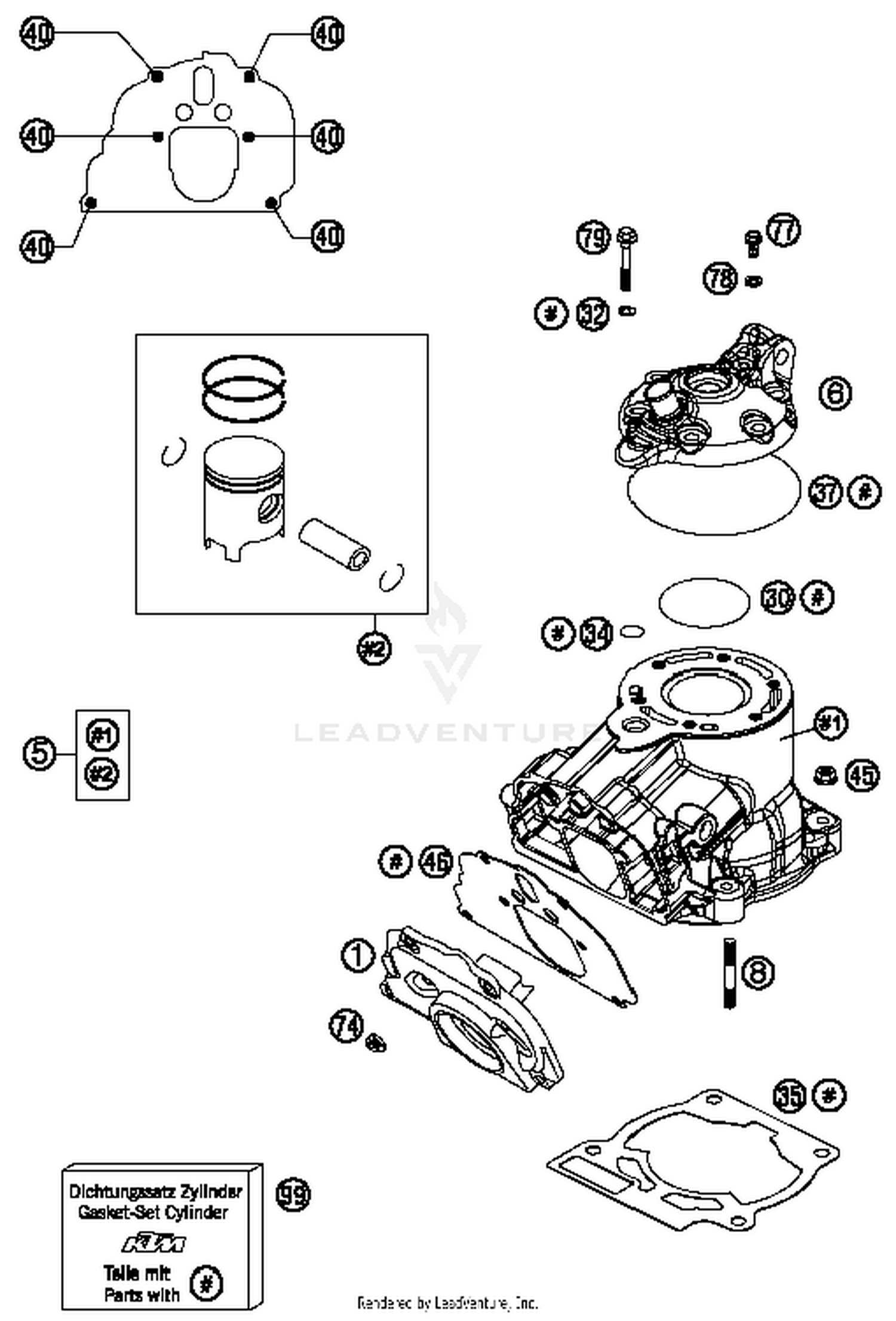 Cylinder, Cylinder Head