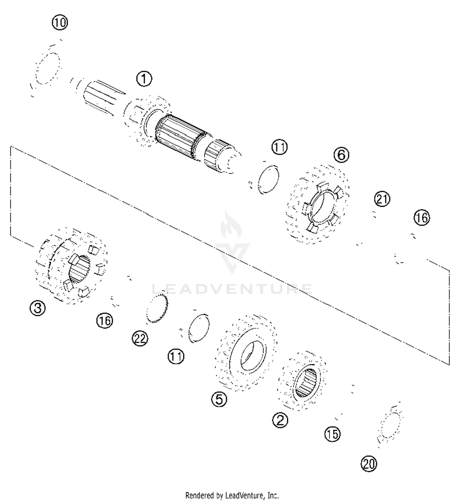 Transmission I - Main Shaft