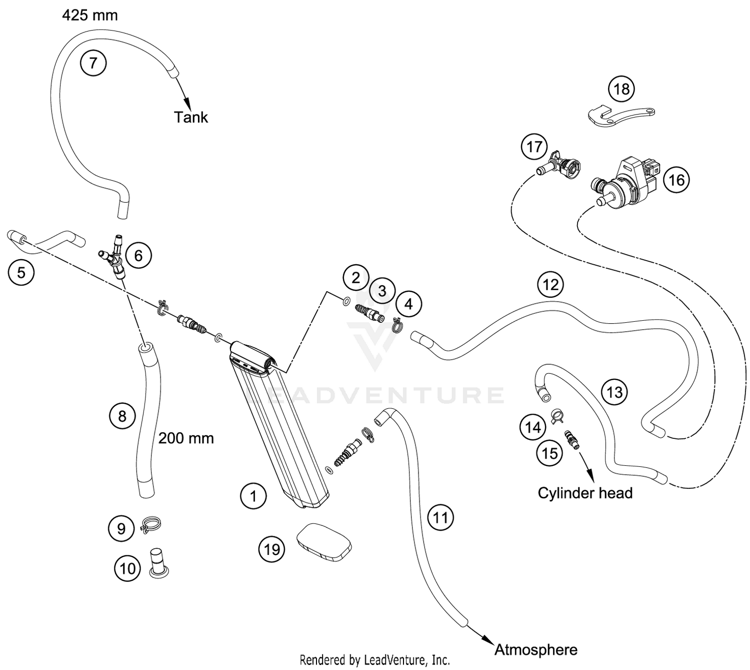 EVAPORATIVE CANISTER