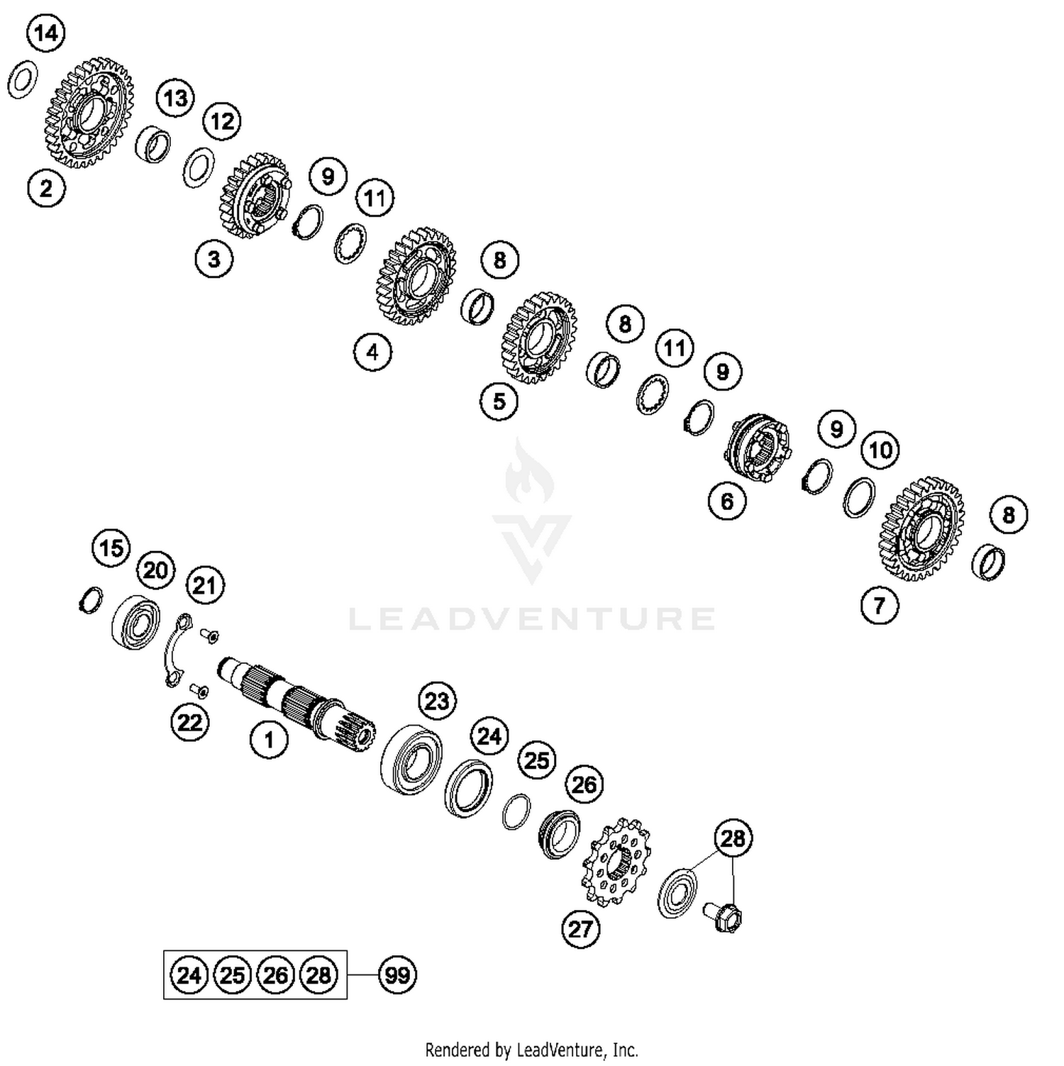 Transmission II - Countershaft