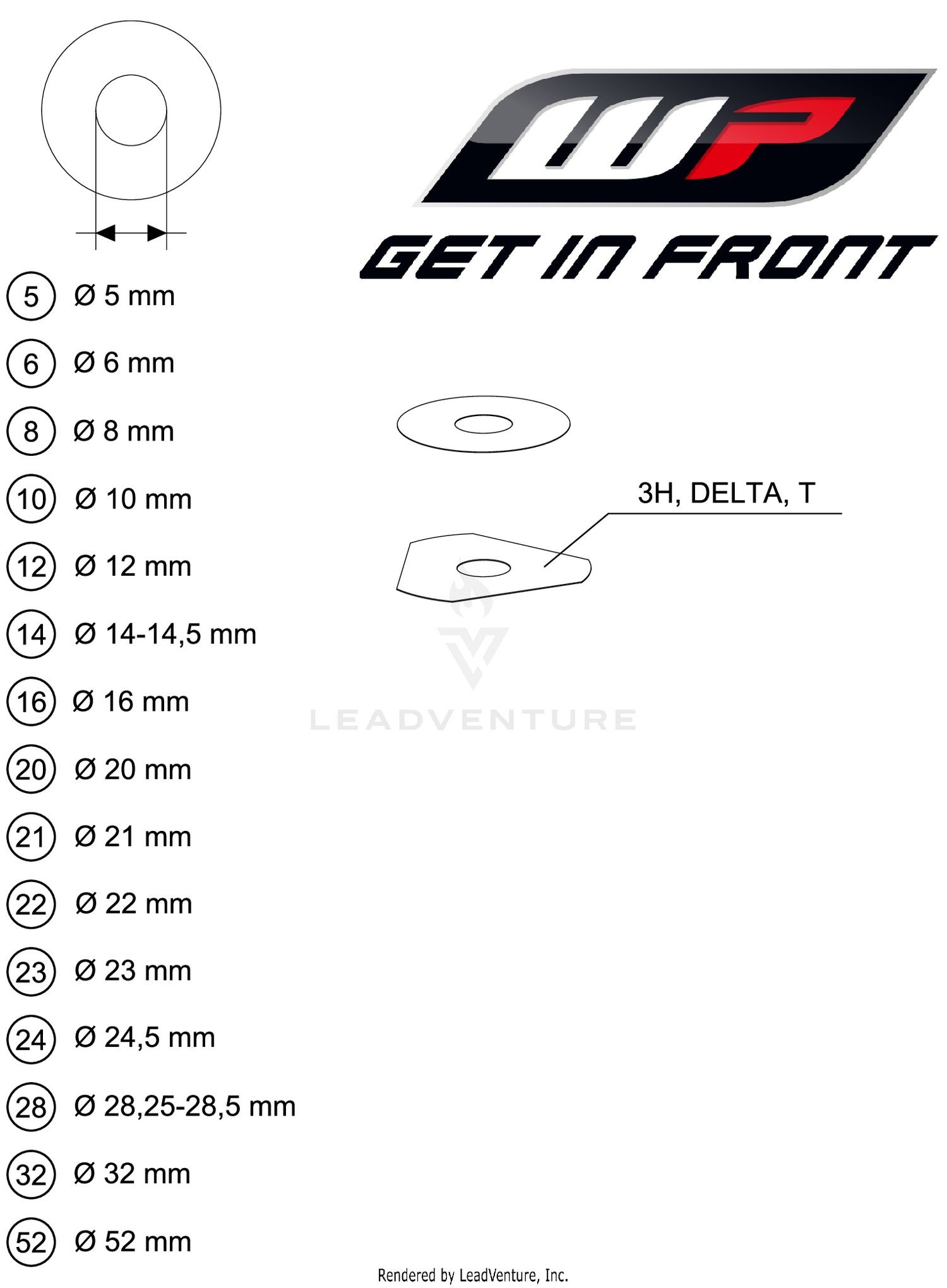 WP SHIMS FOR SETTING