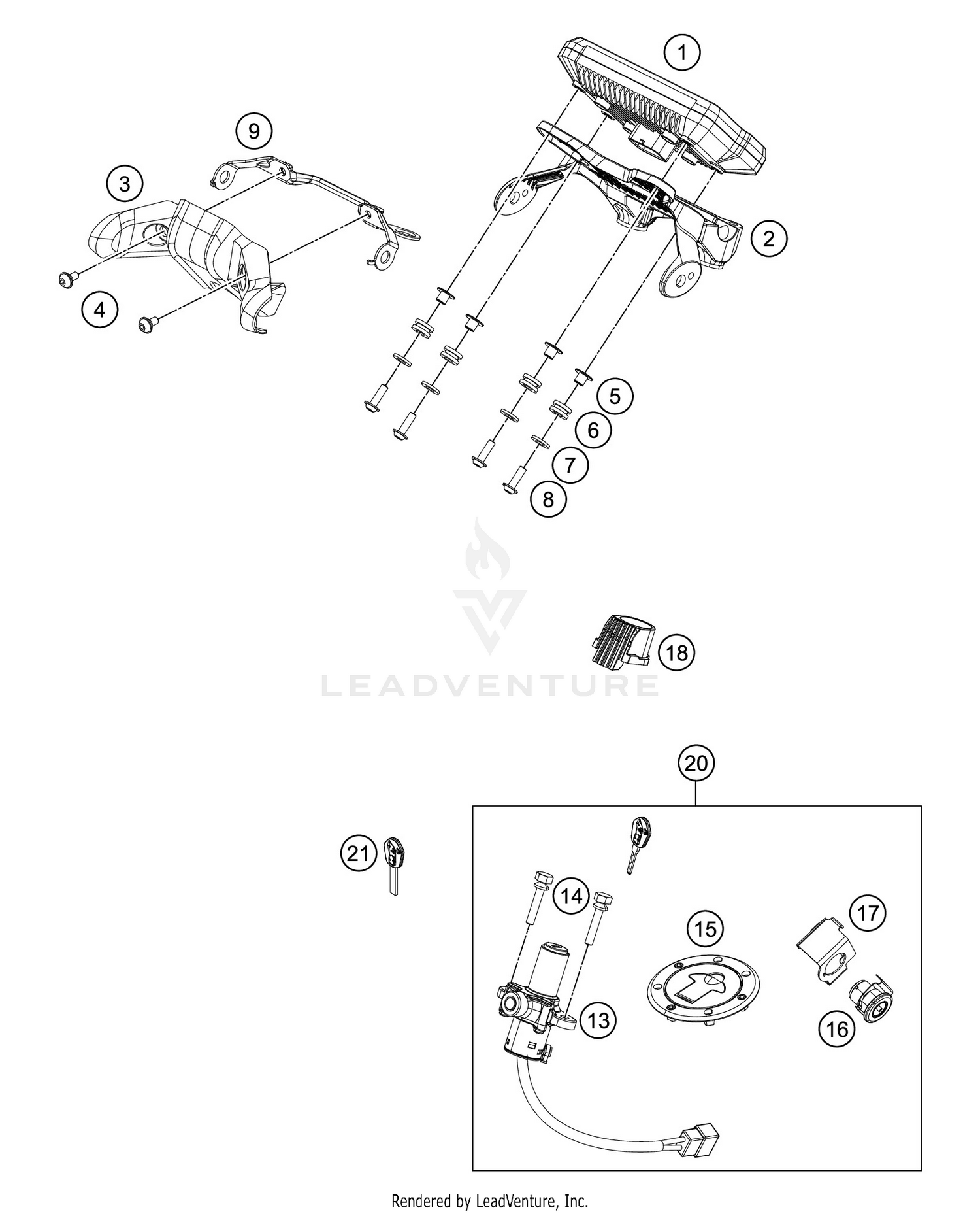 INSTRUMENTS / LOCK SYSTEM