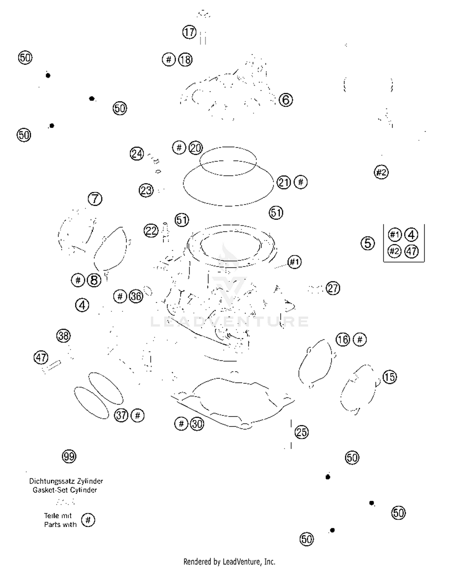 Cylinder, Cylinder Head
