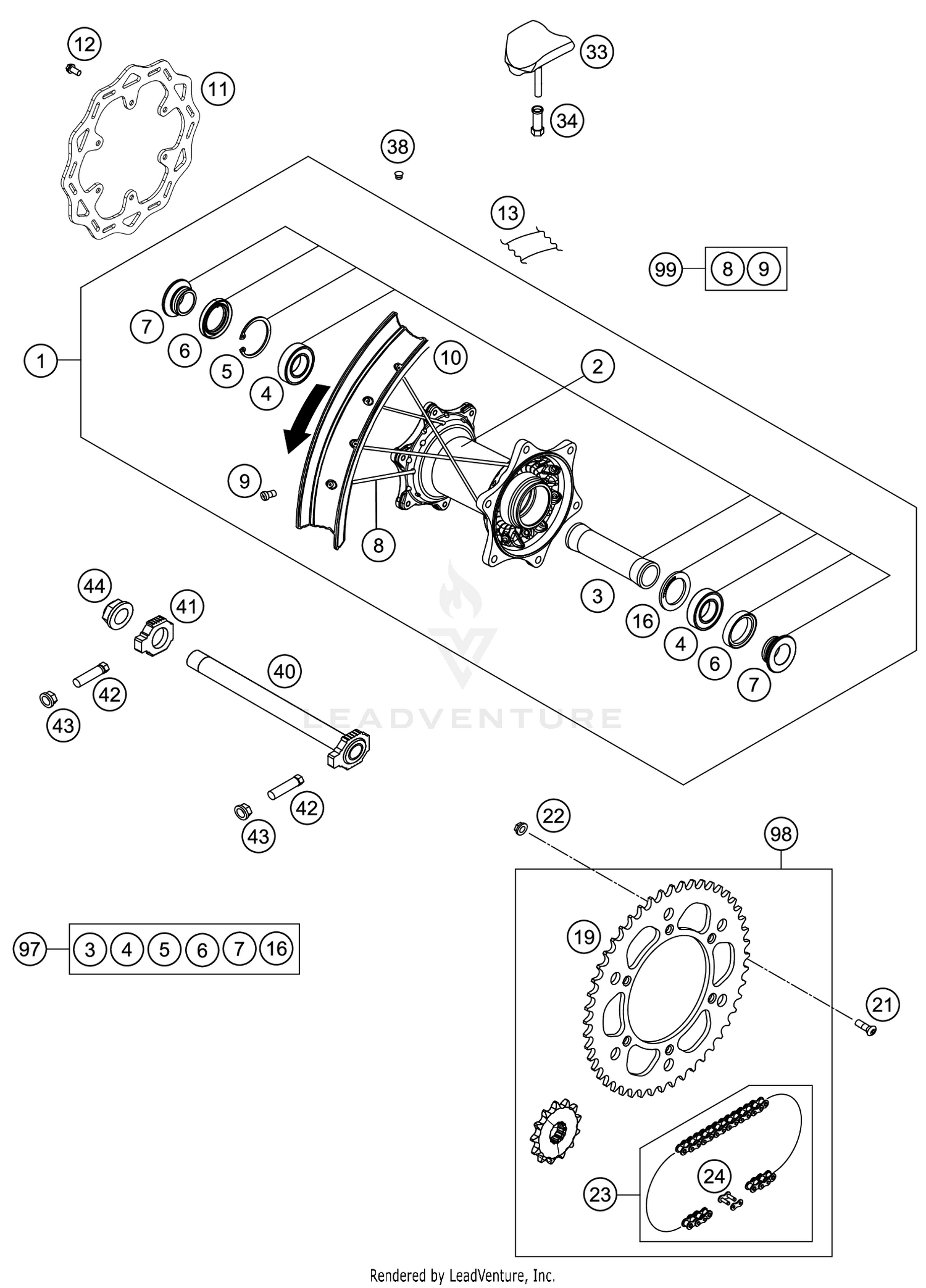 REAR WHEEL