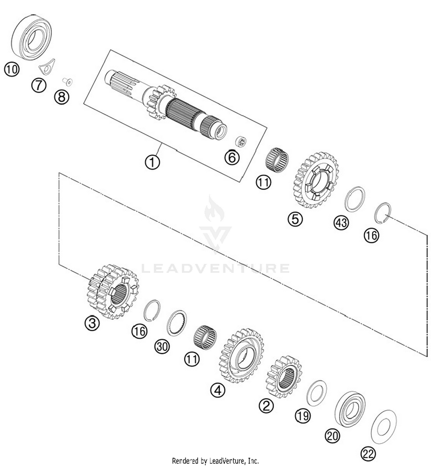 Transmission I - Main Shaft