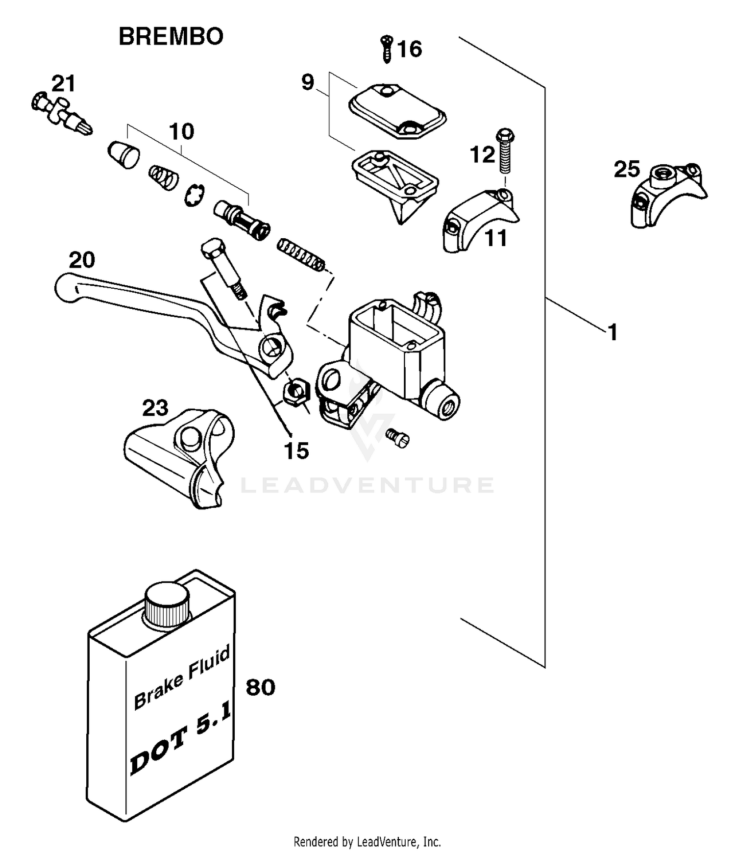 Hand Brake Cylinder