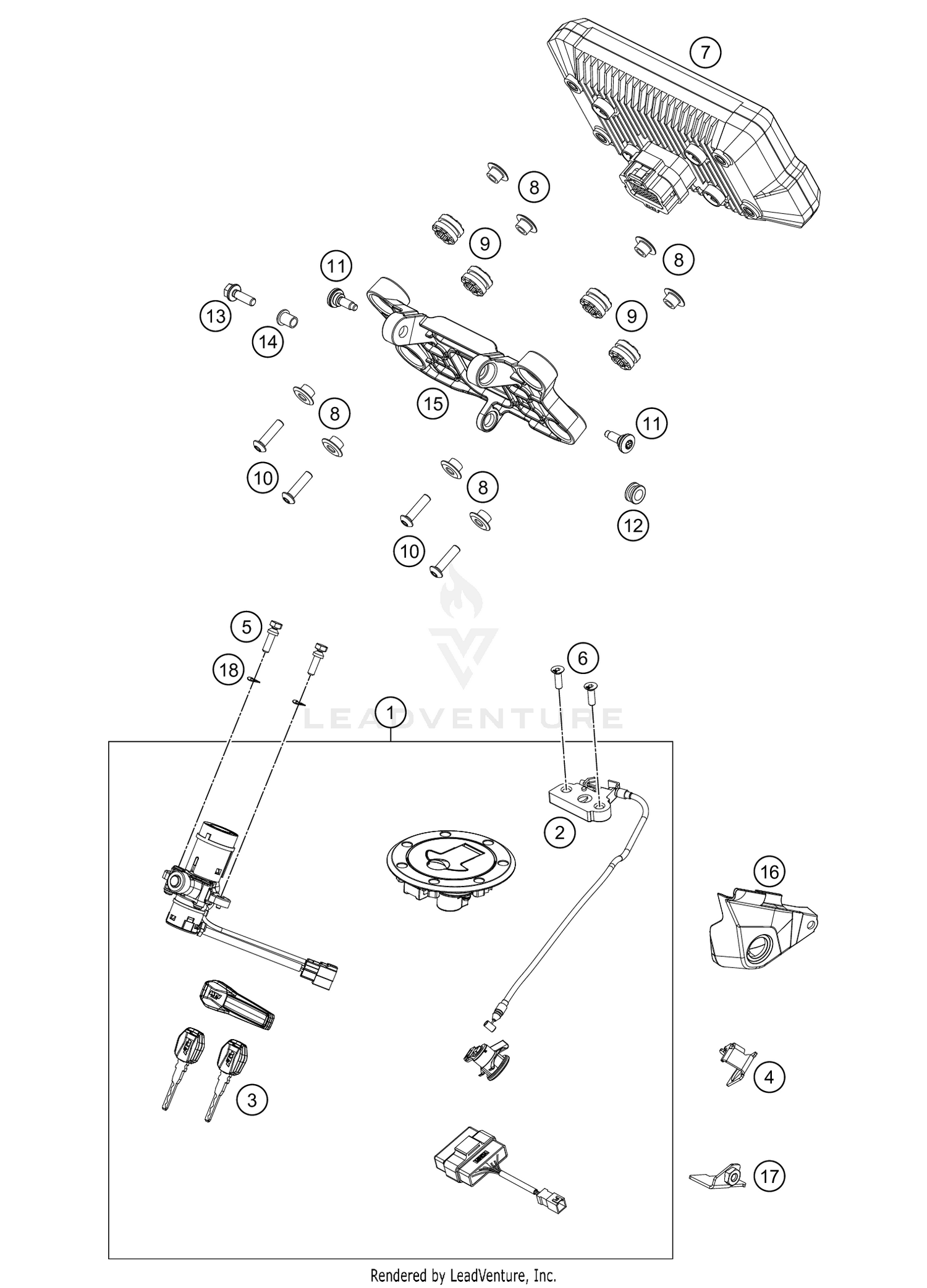 INSTRUMENTS / LOCK SYSTEM