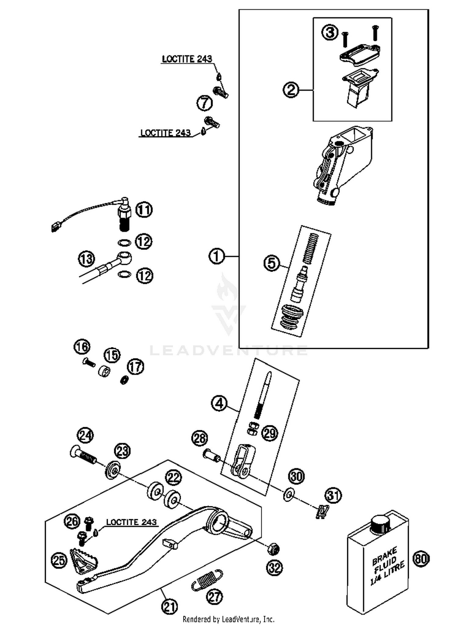 Rear Brake Control