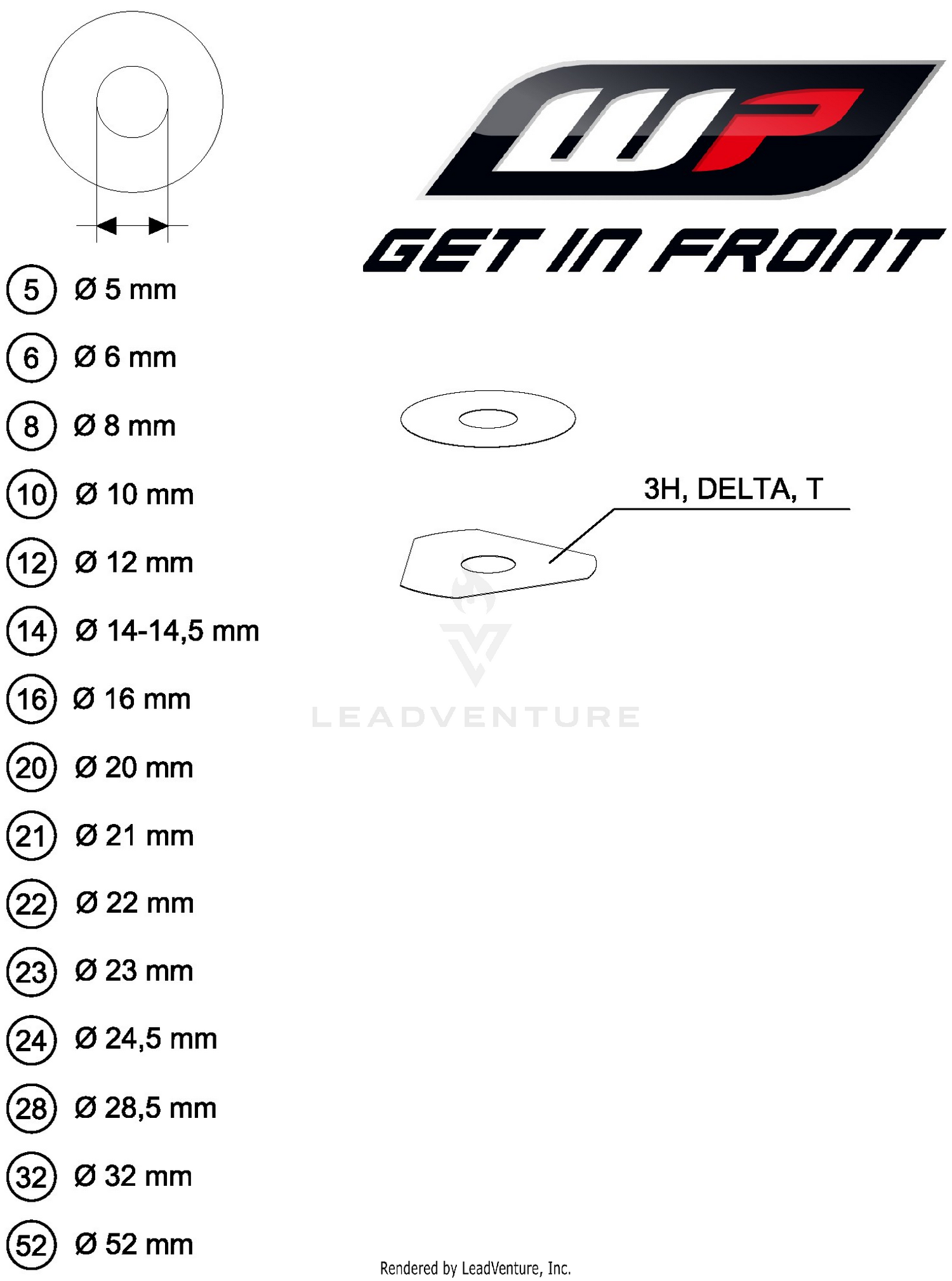 WP SHIMS FOR SETTING