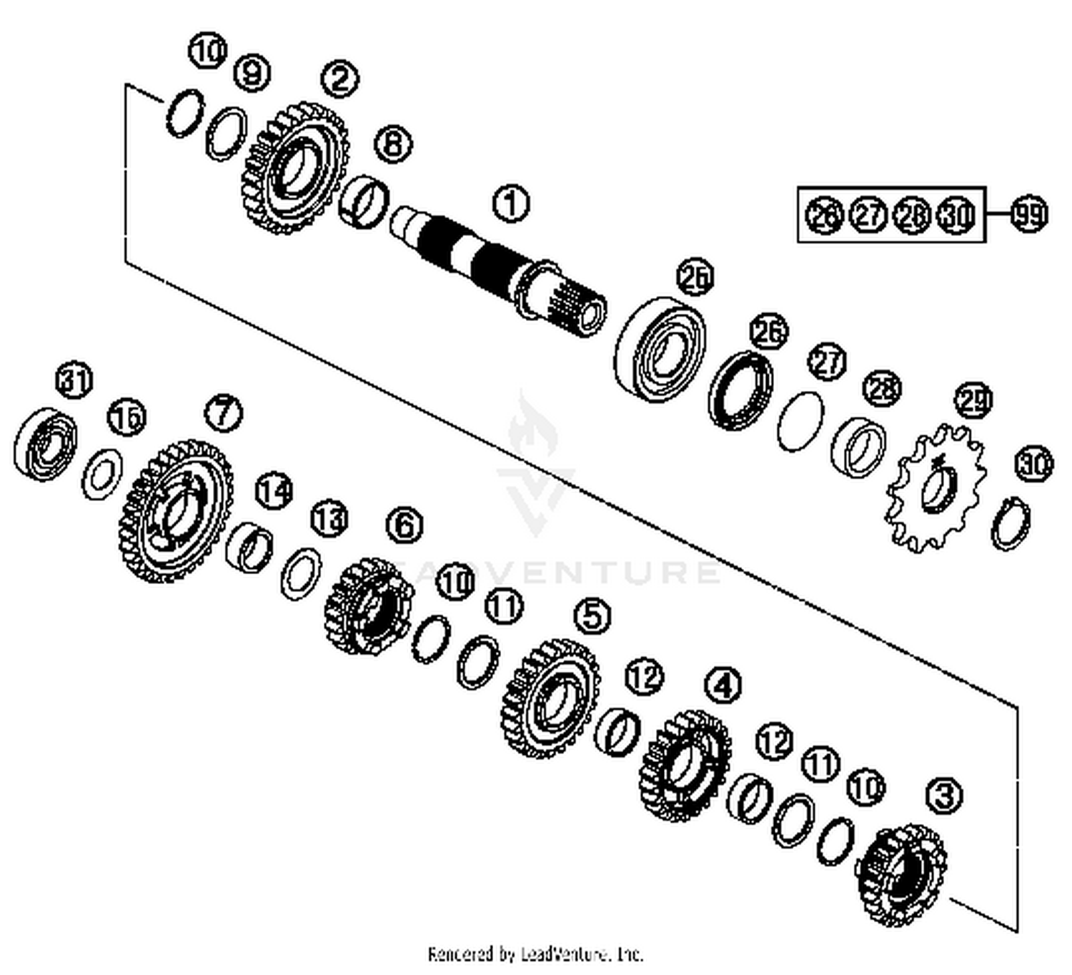 Transmission II - Countershaft