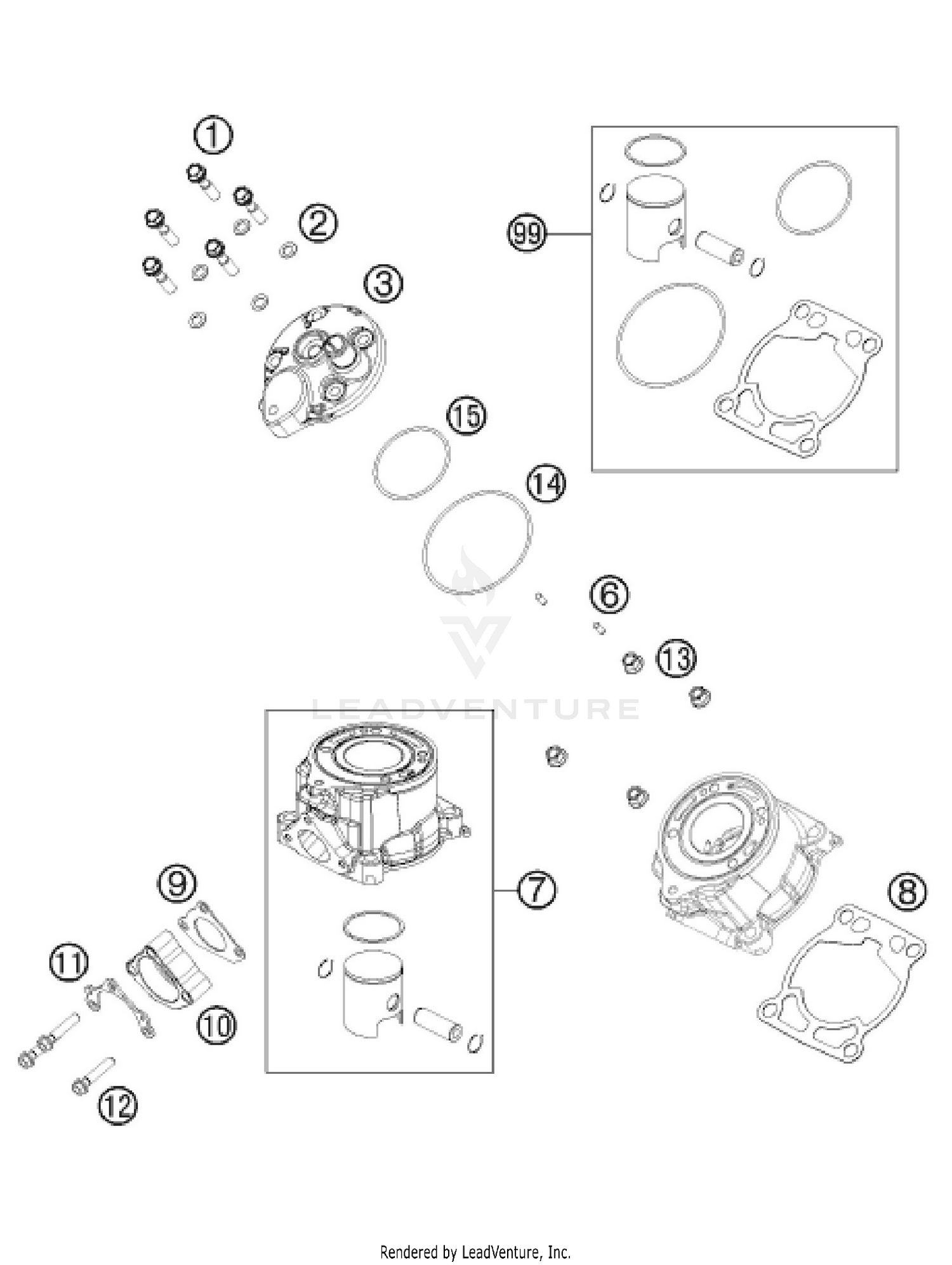 CYLINDER, CYLINDER HEAD