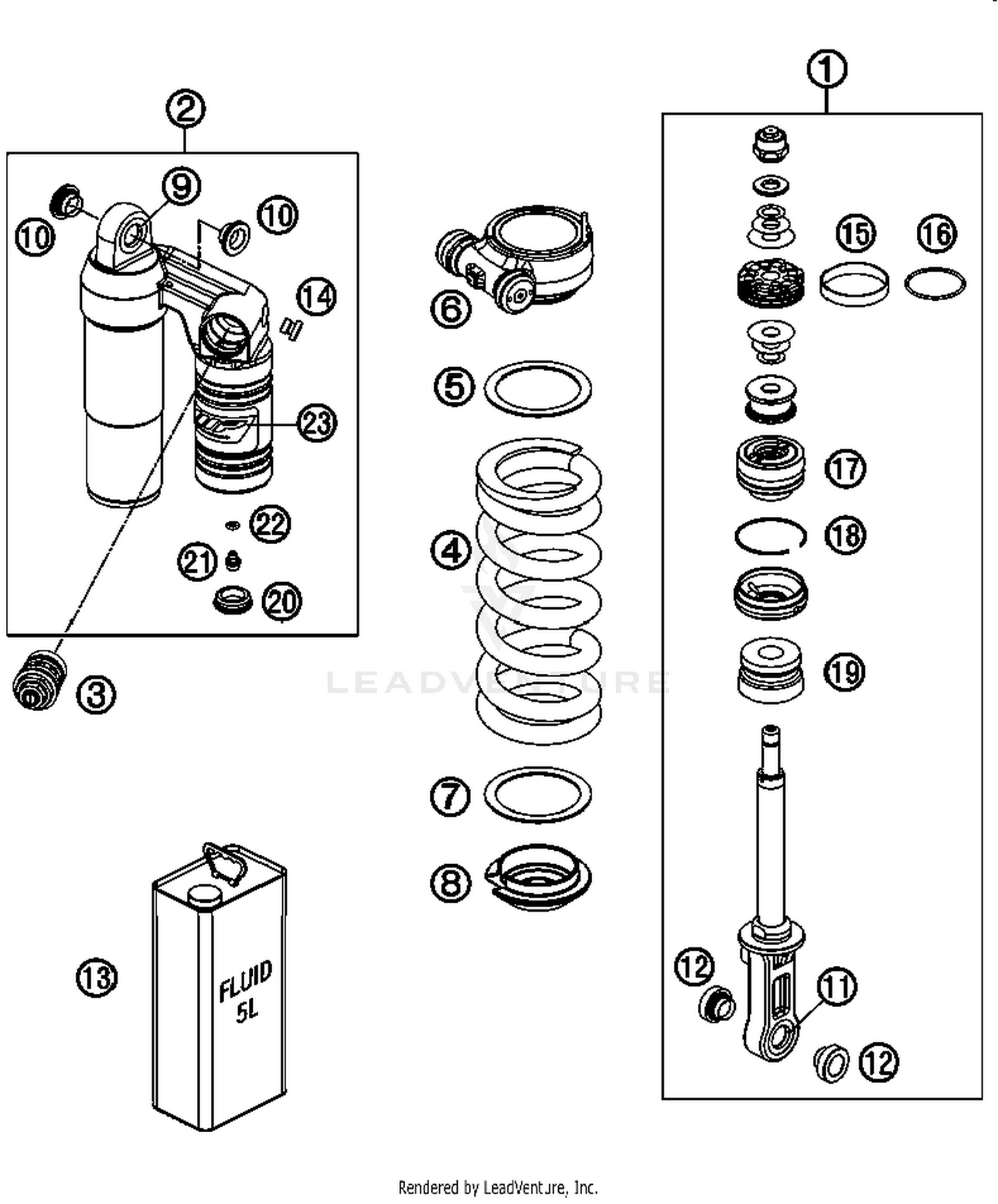 Monoshock Disassembled