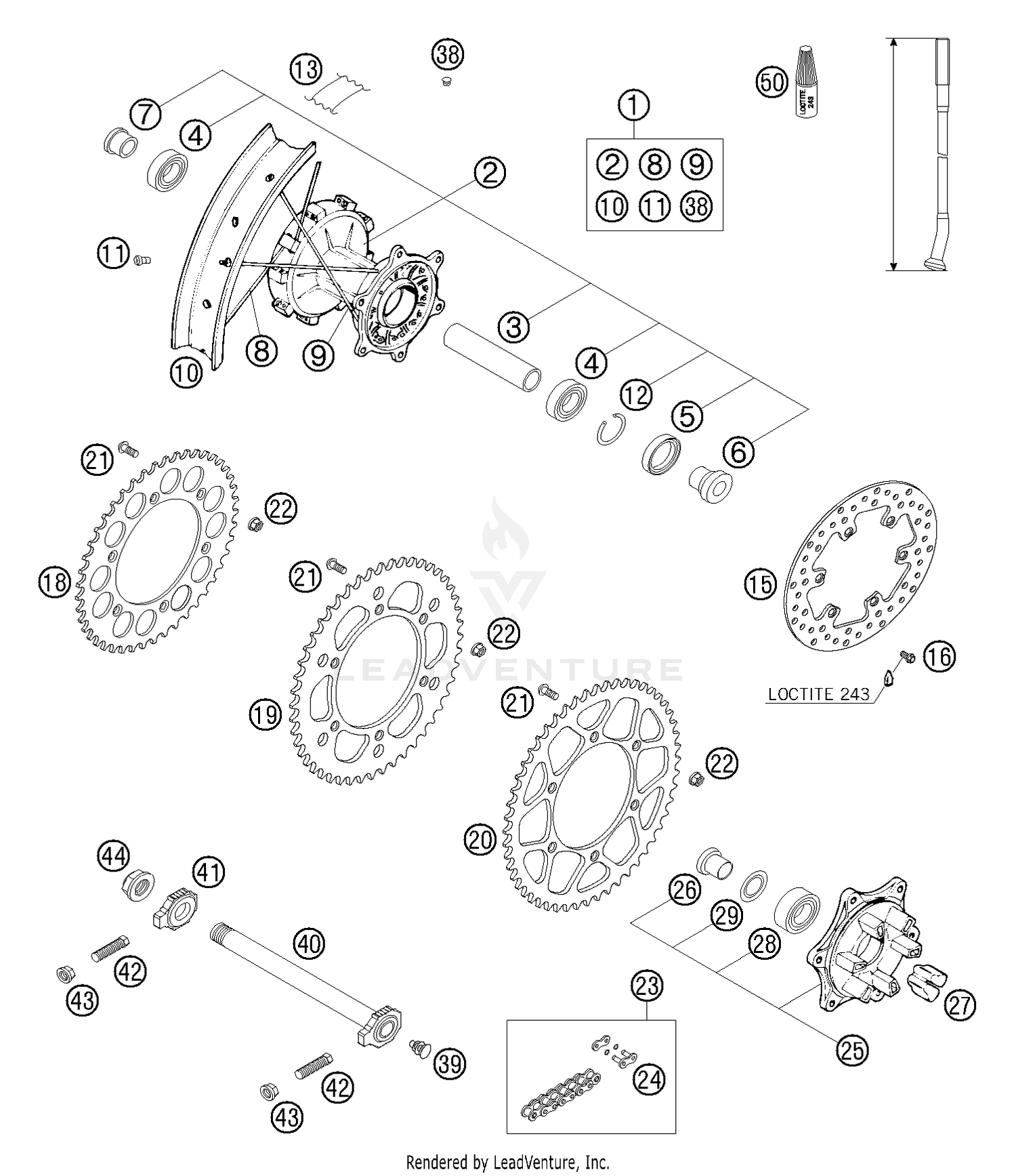 Rear Wheel 18