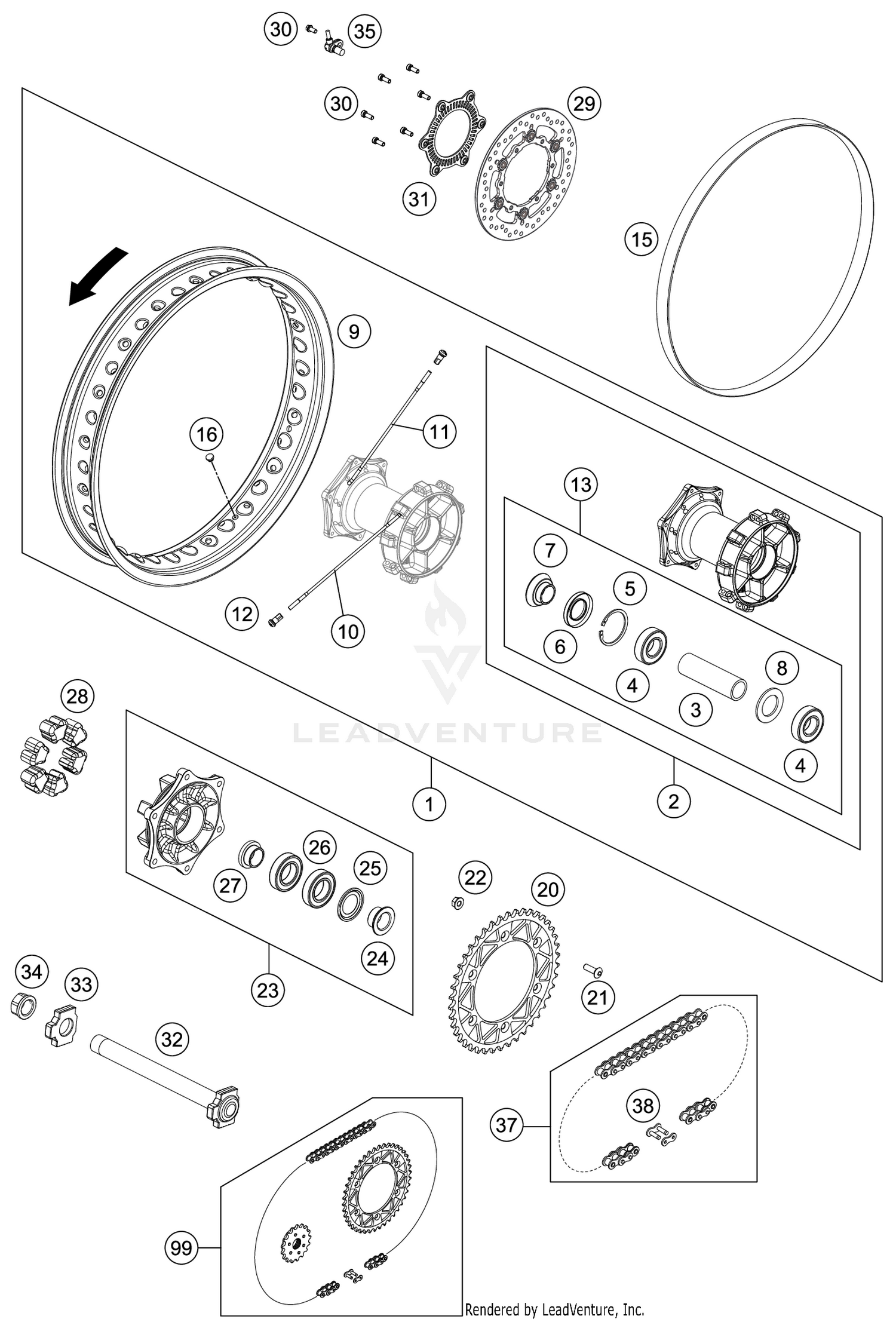 REAR WHEEL
