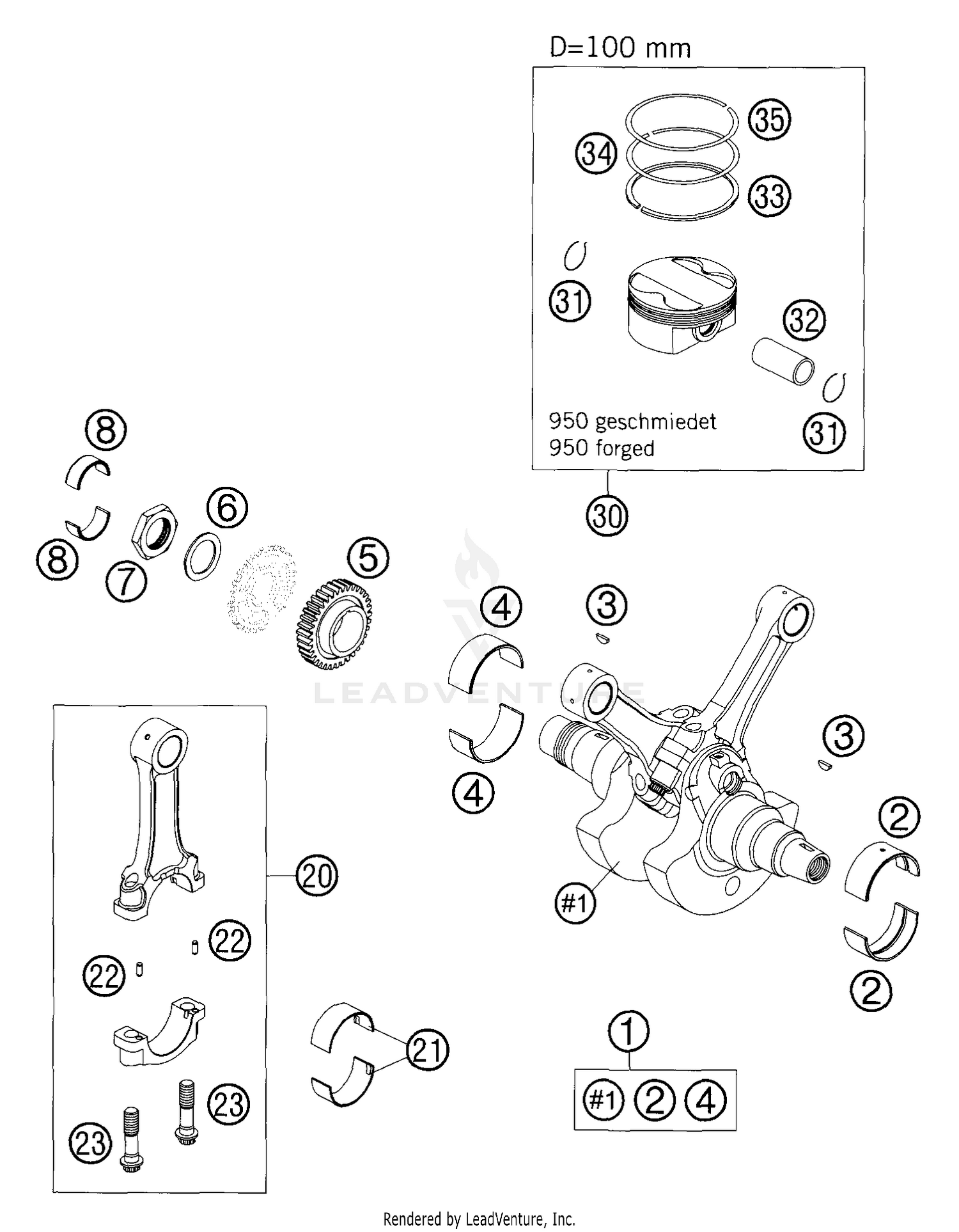 Crankshaft And Piston