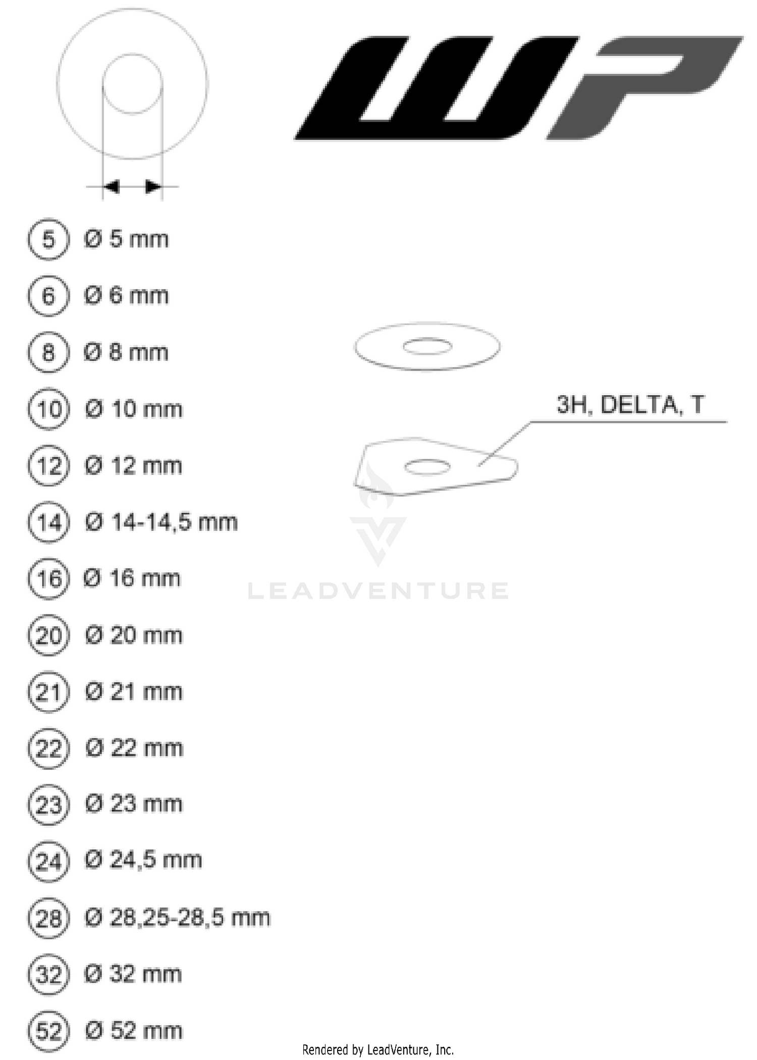 WP SHIMS FOR SETTING