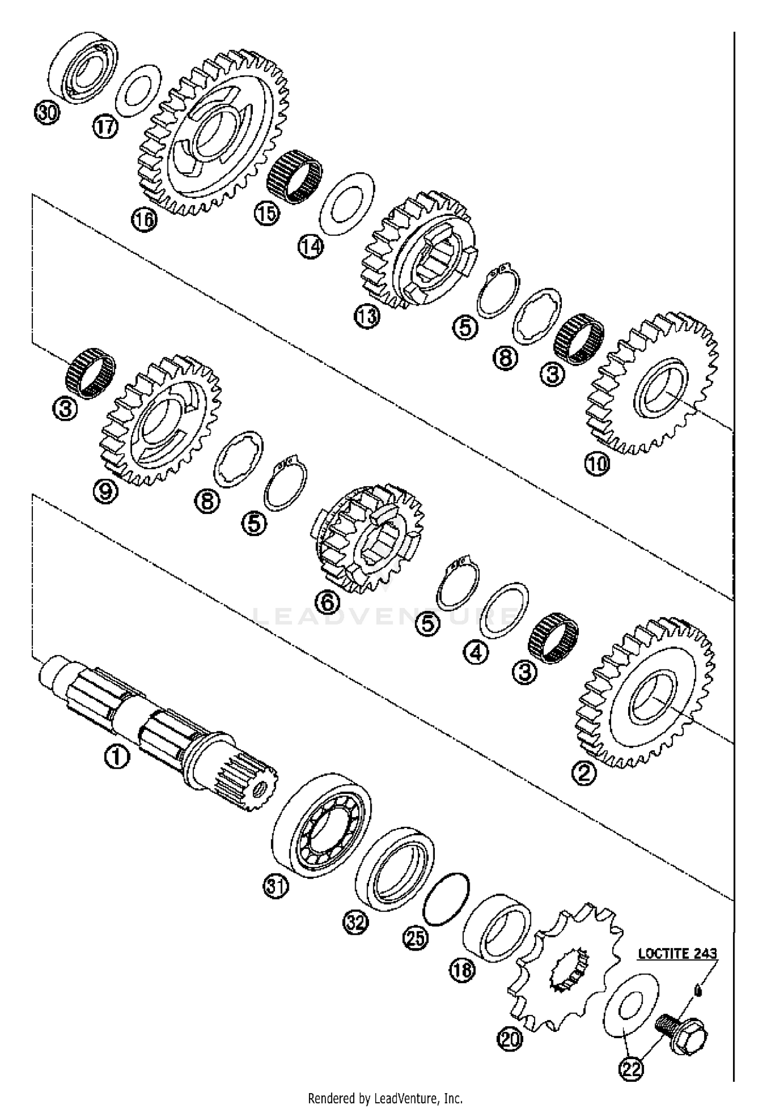Transmission II - Countershaft