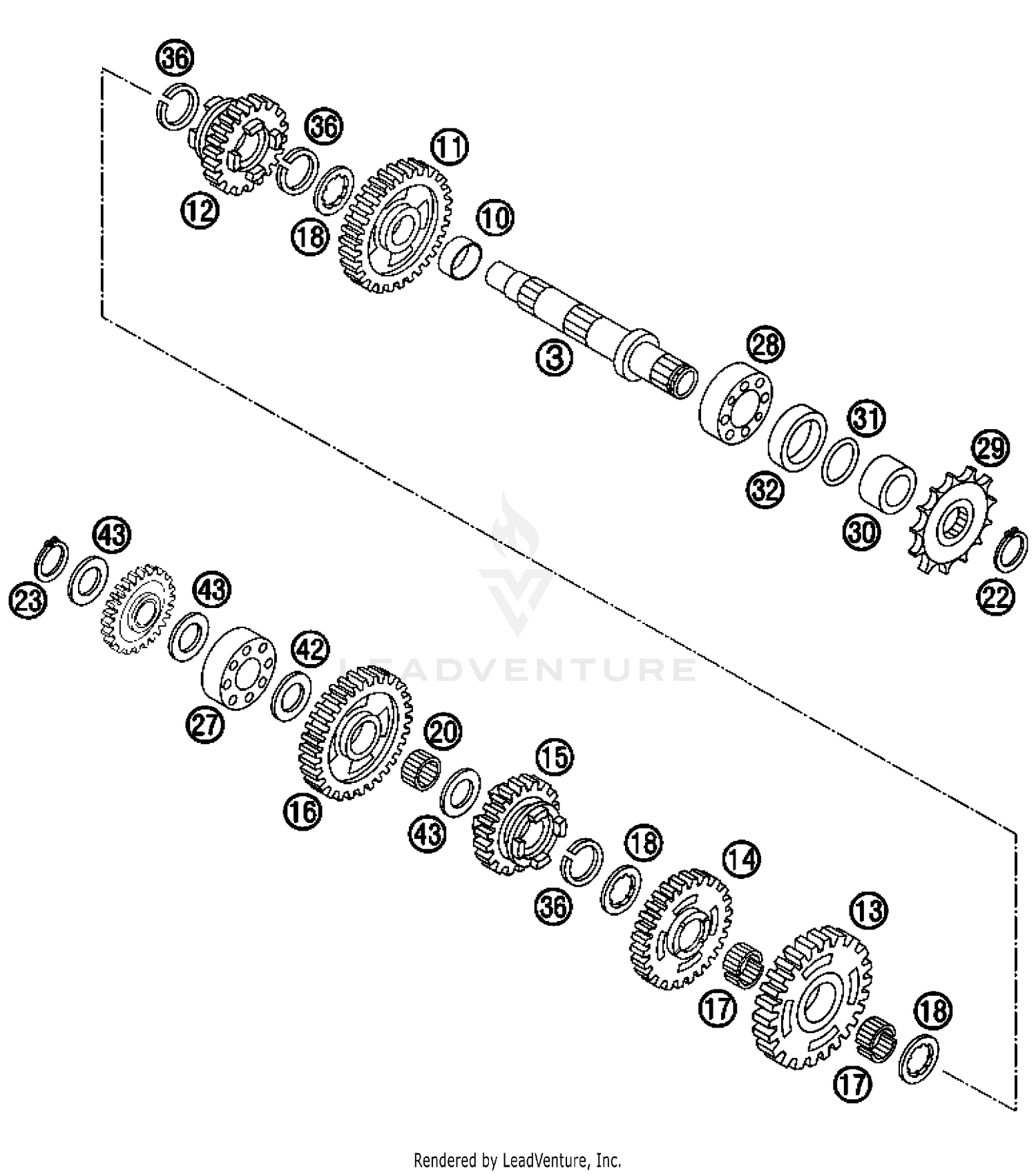 Transmission II - Countershaft