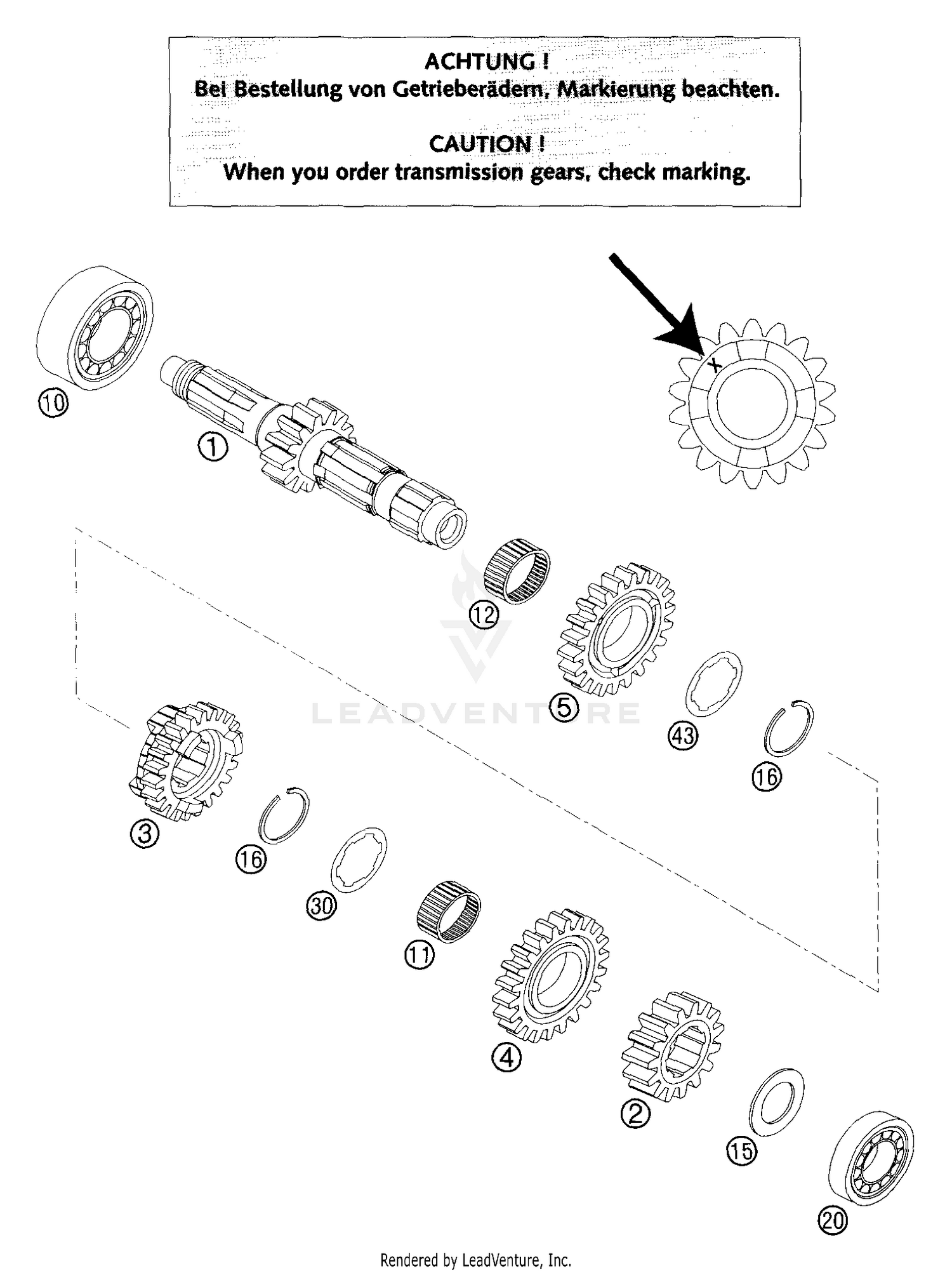 Transmission I - Main Shaft