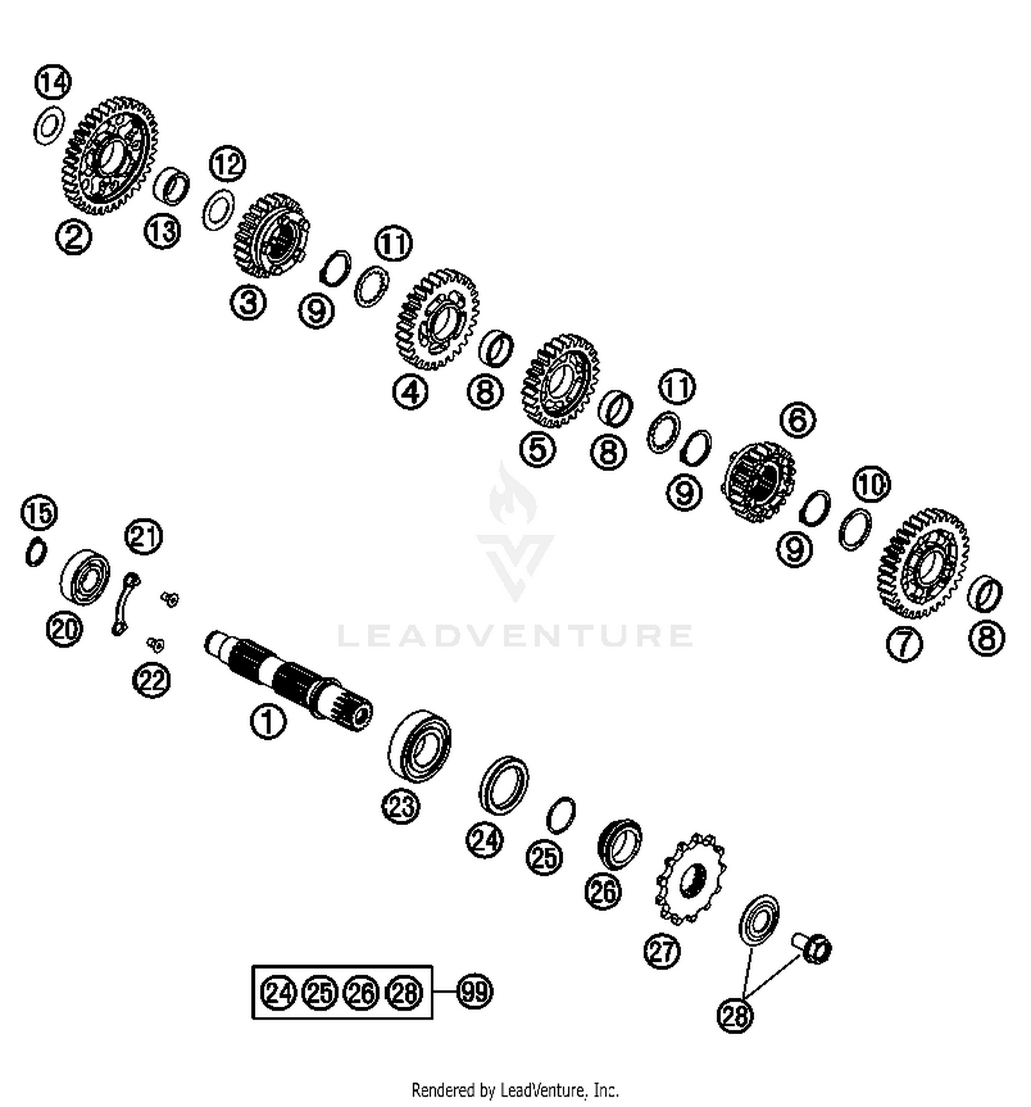 Transmission II - Countershaft