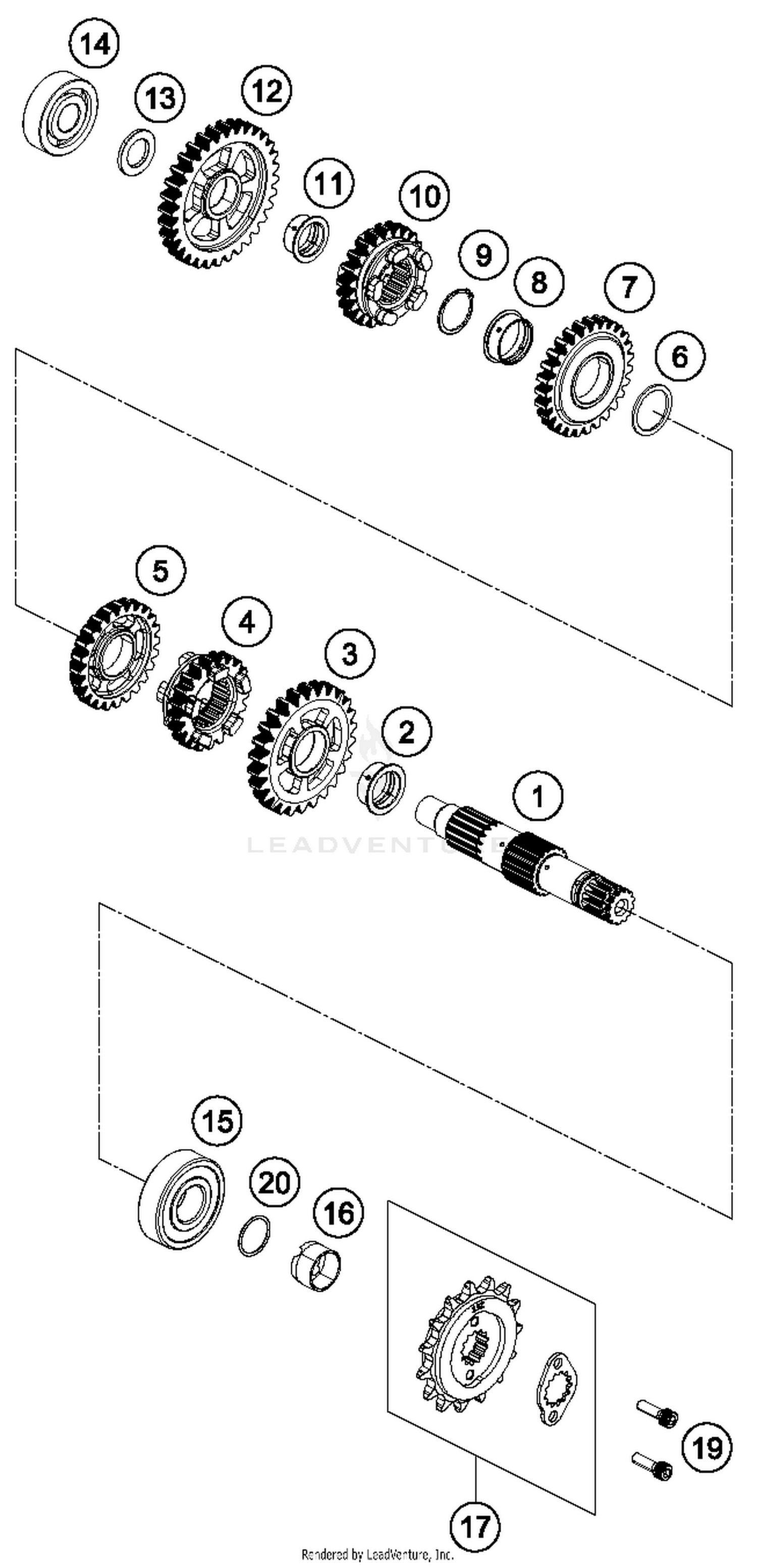 Transmission Ii - Countershaft