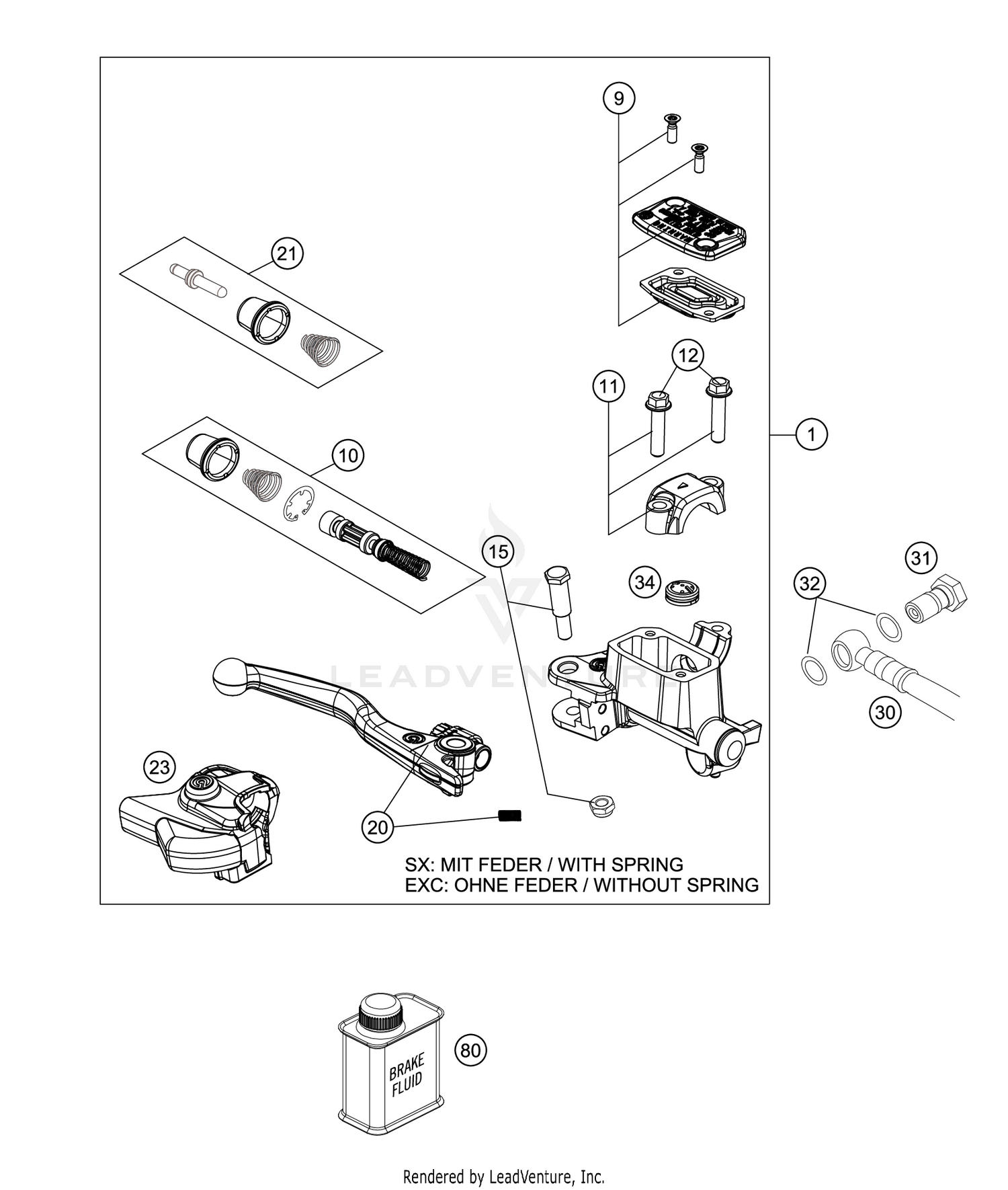 FRONT BRAKE CONTROL