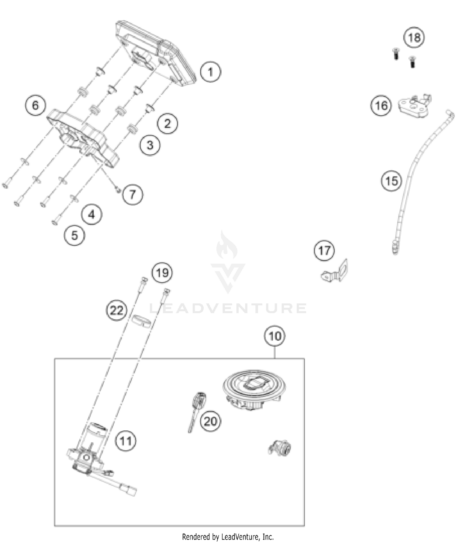 INSTRUMENTS / LOCK SYSTEM