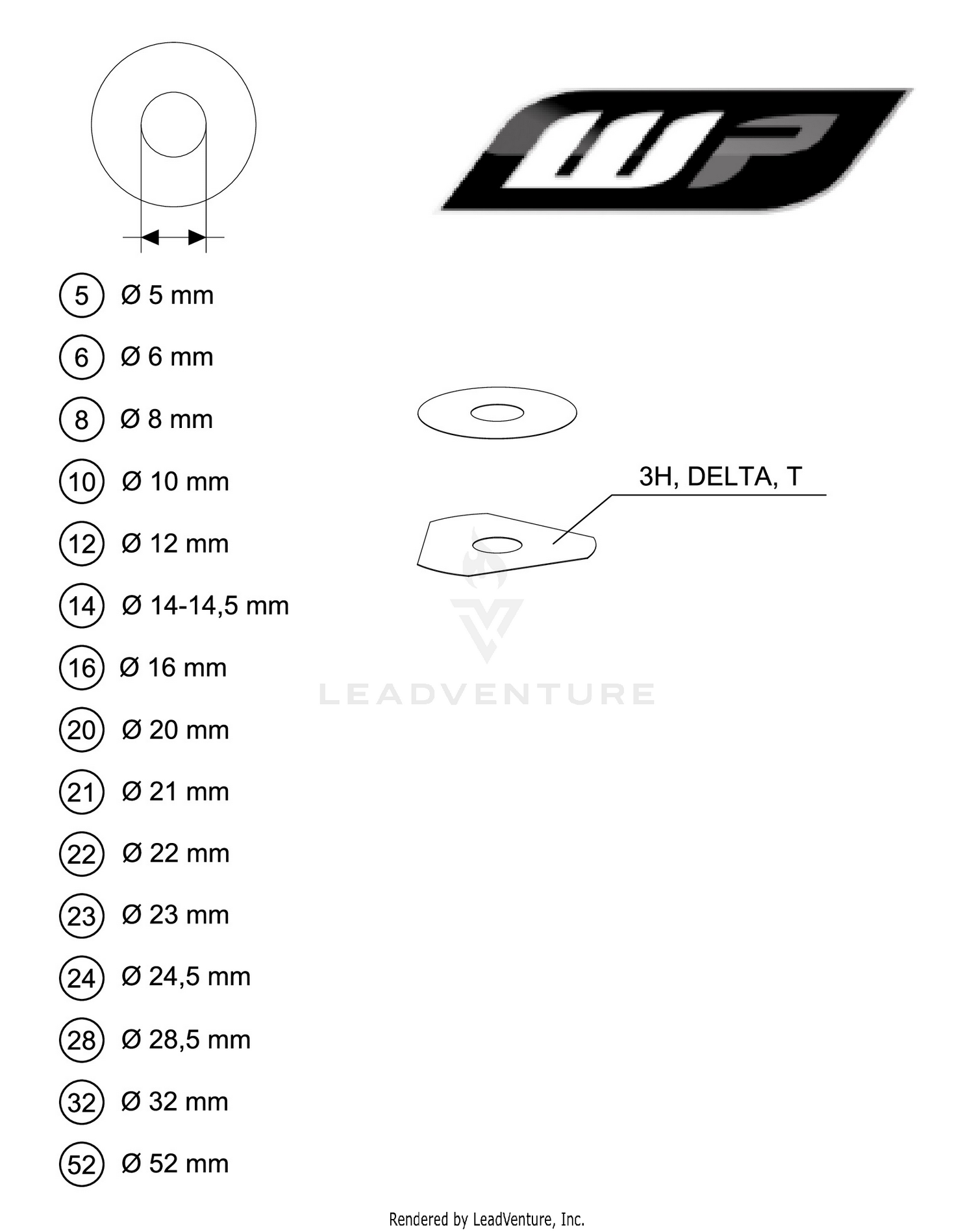 WP SHIMS FOR SETTING