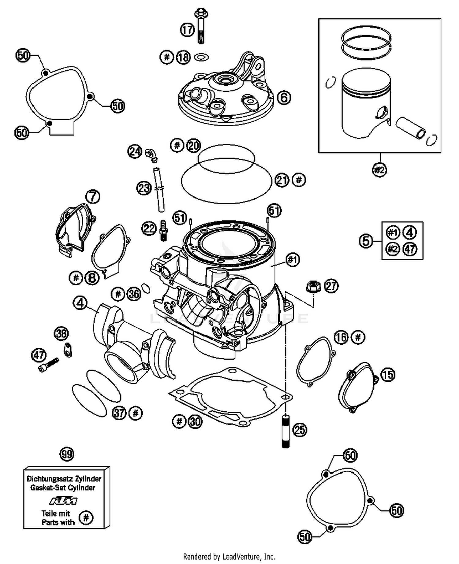 Cylinder, Cylinder Head
