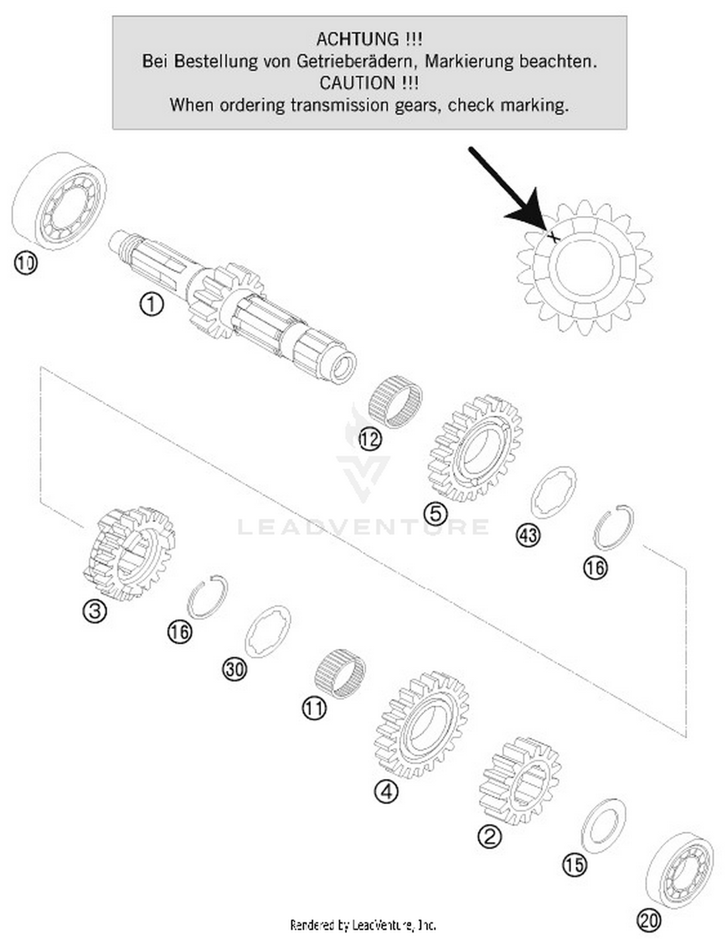 Transmission I - Main Shaft