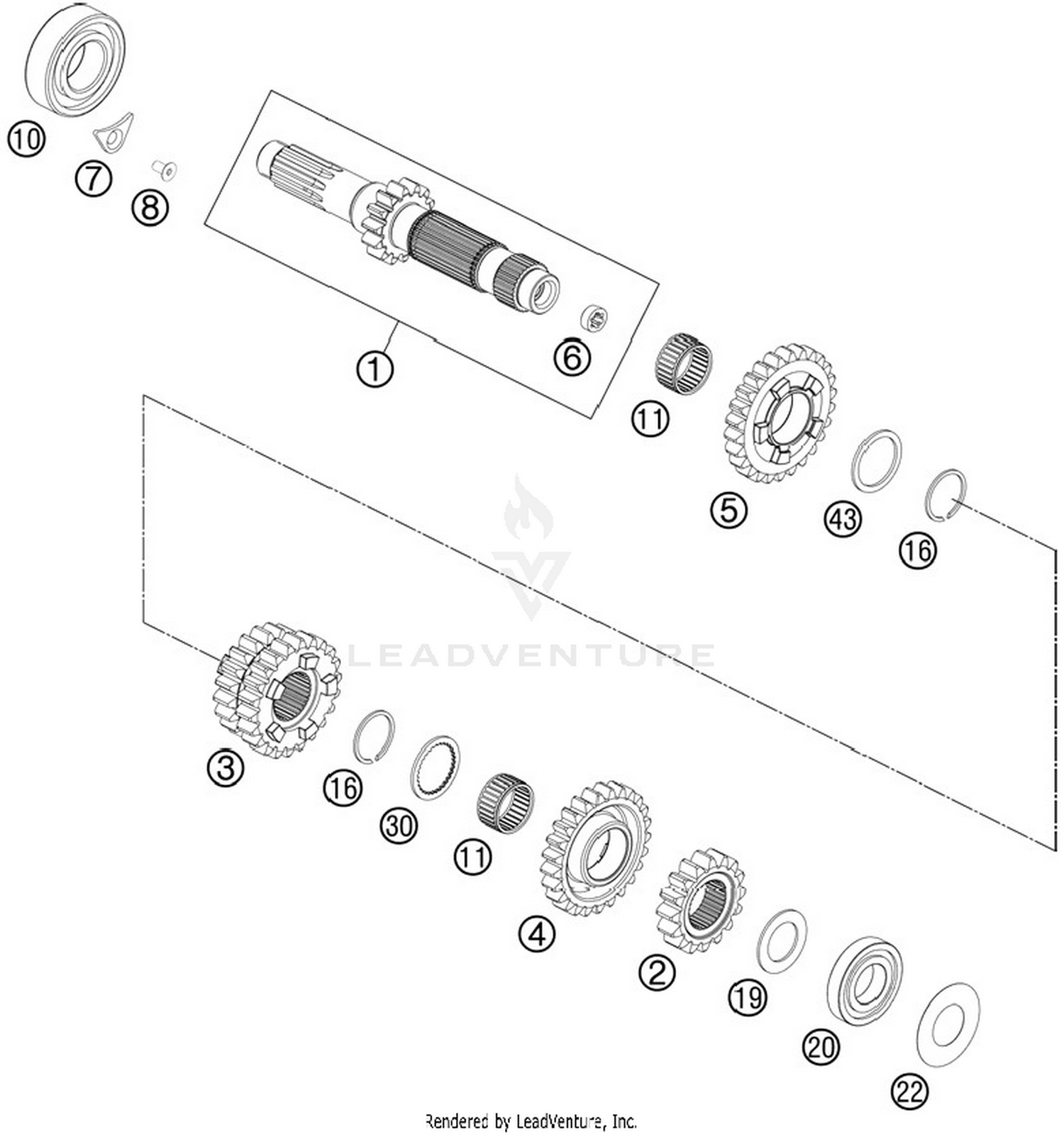 Transmission I - Main Shaft