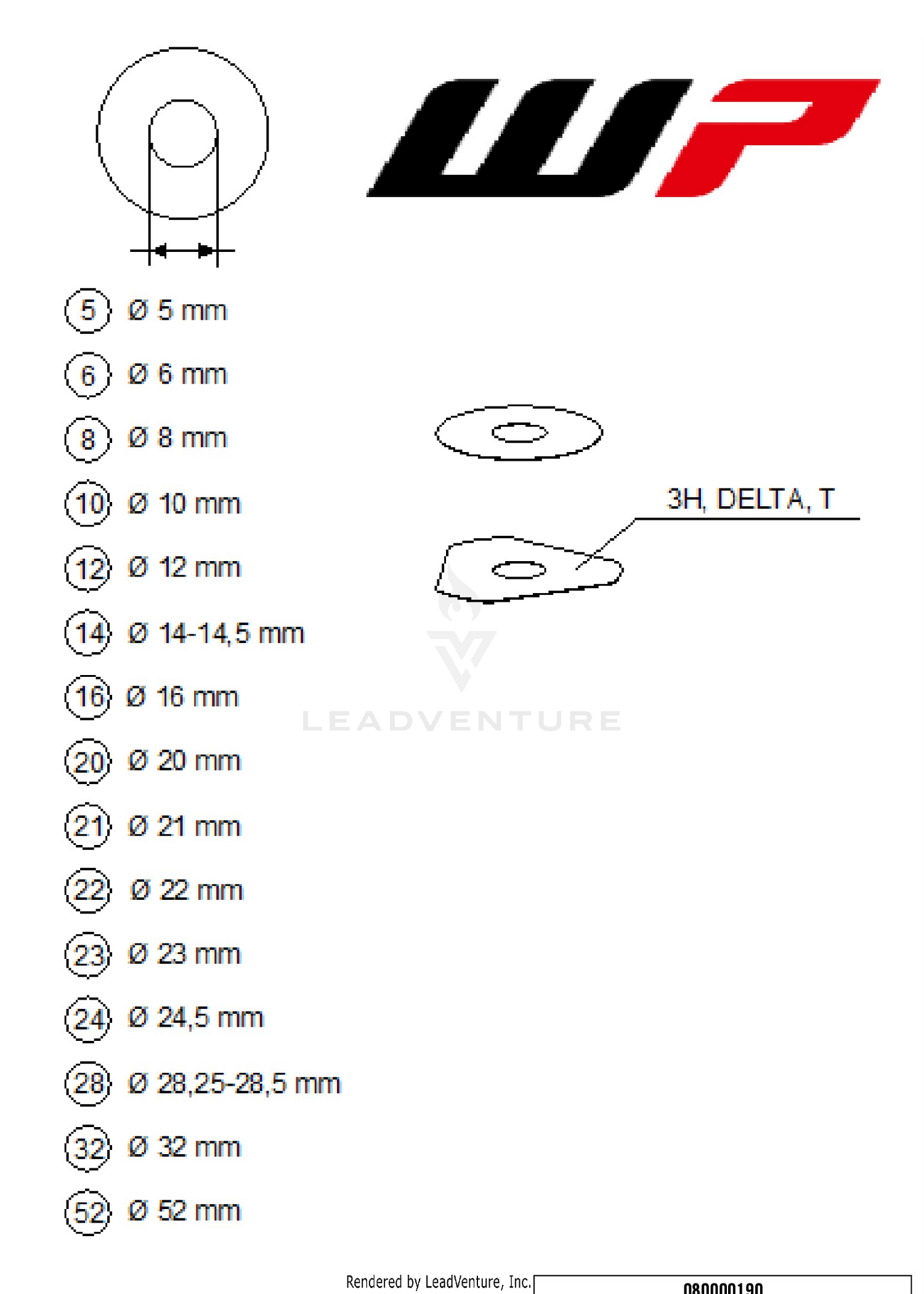 WP SHIMS FOR SETTING