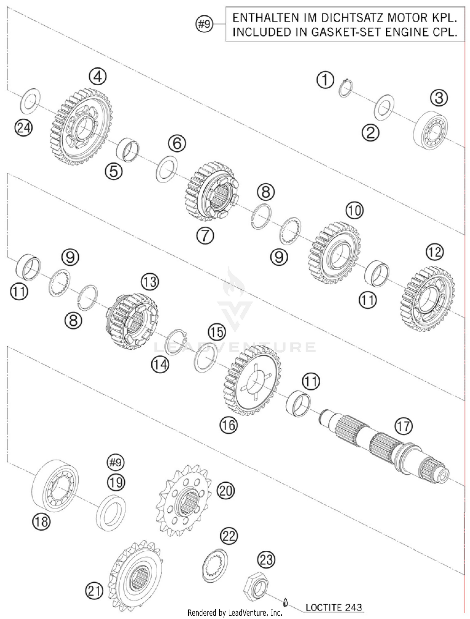 Transmission ll - Countershaft